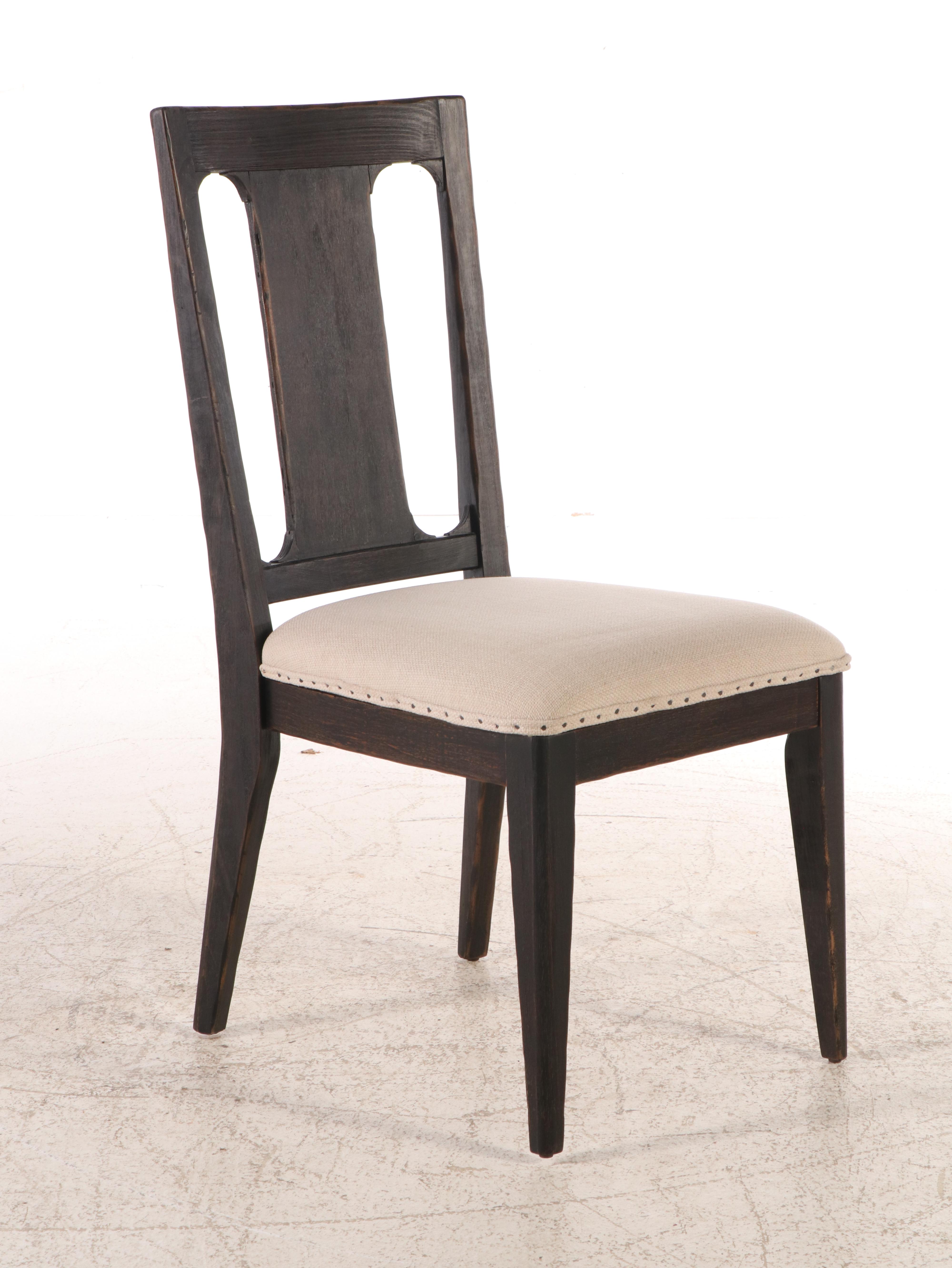 Pair of Fabriqué Par Modern Side Chairs