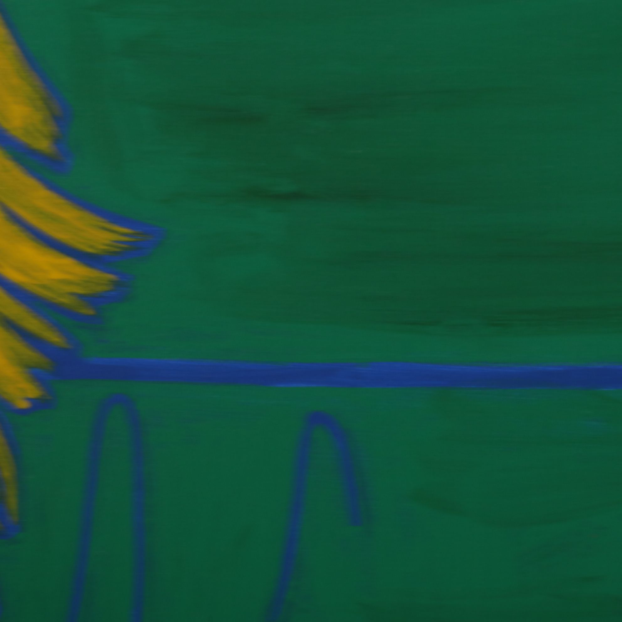 Angela Bond Stylized Acrylic Painting "Bad Romance," 2013