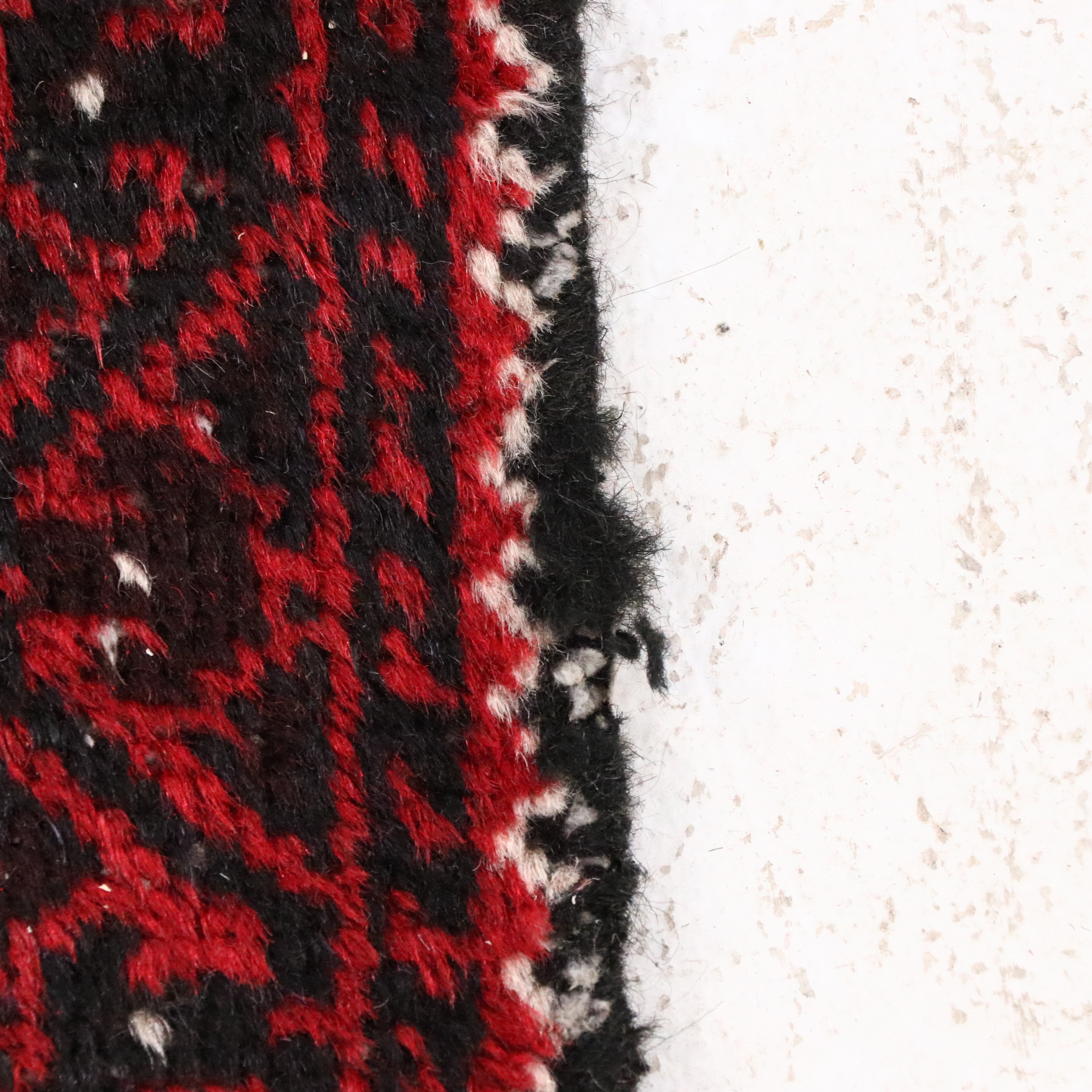 4'2 x 6'5 Hand-Knotted Afghan Baluch Area Rug