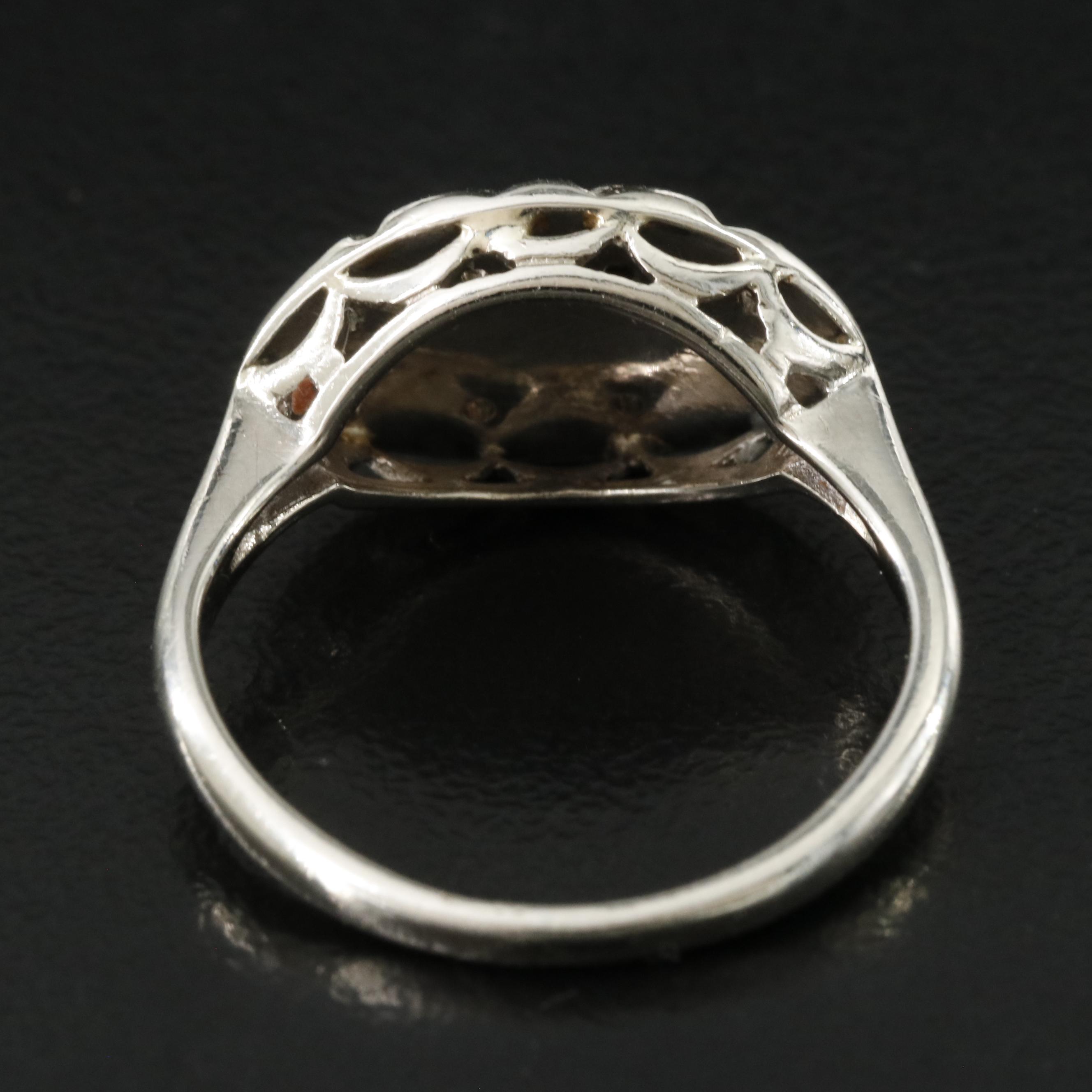 Vintage 14K 0.28 CTW Diamond Ring