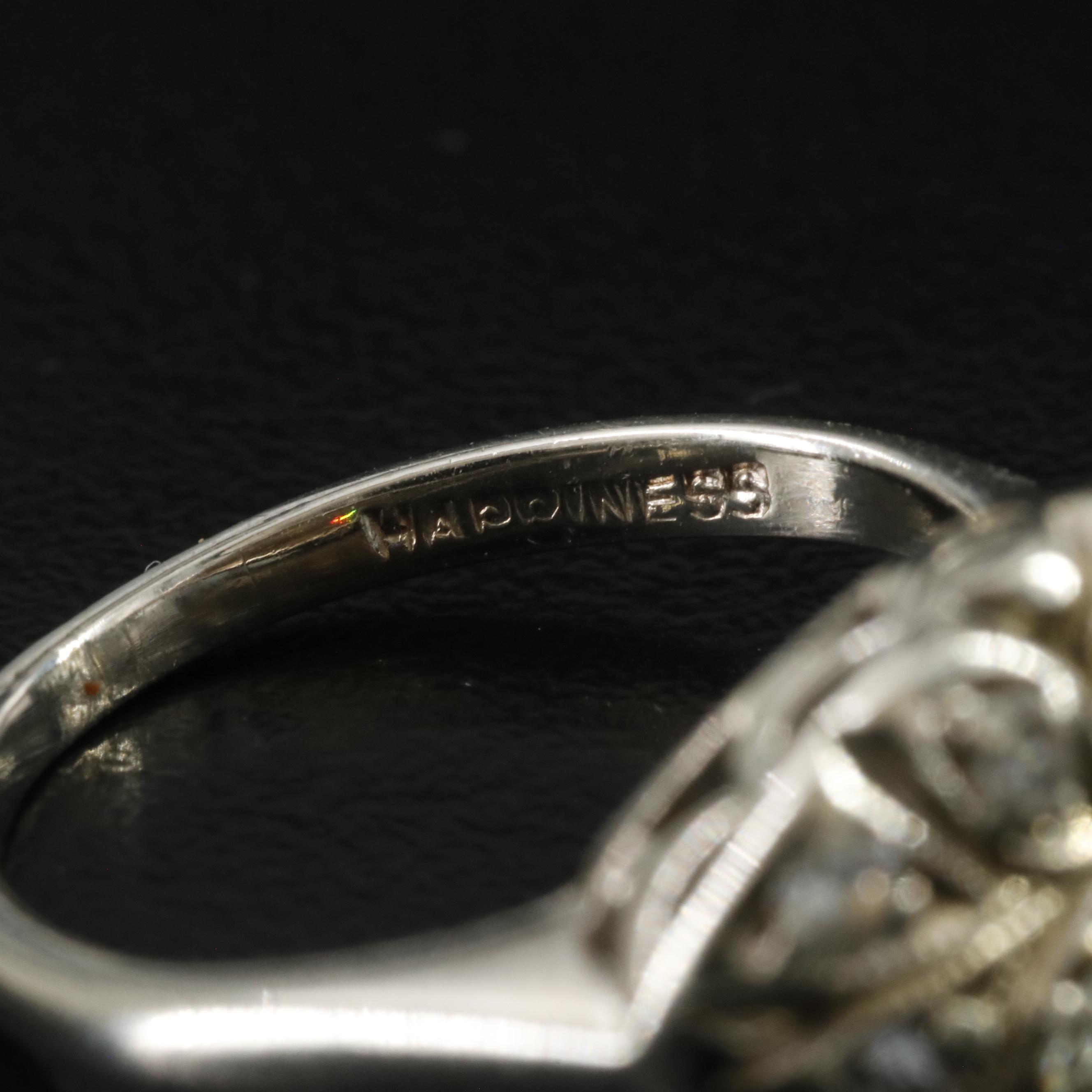 Vintage 14K 0.28 CTW Diamond Ring