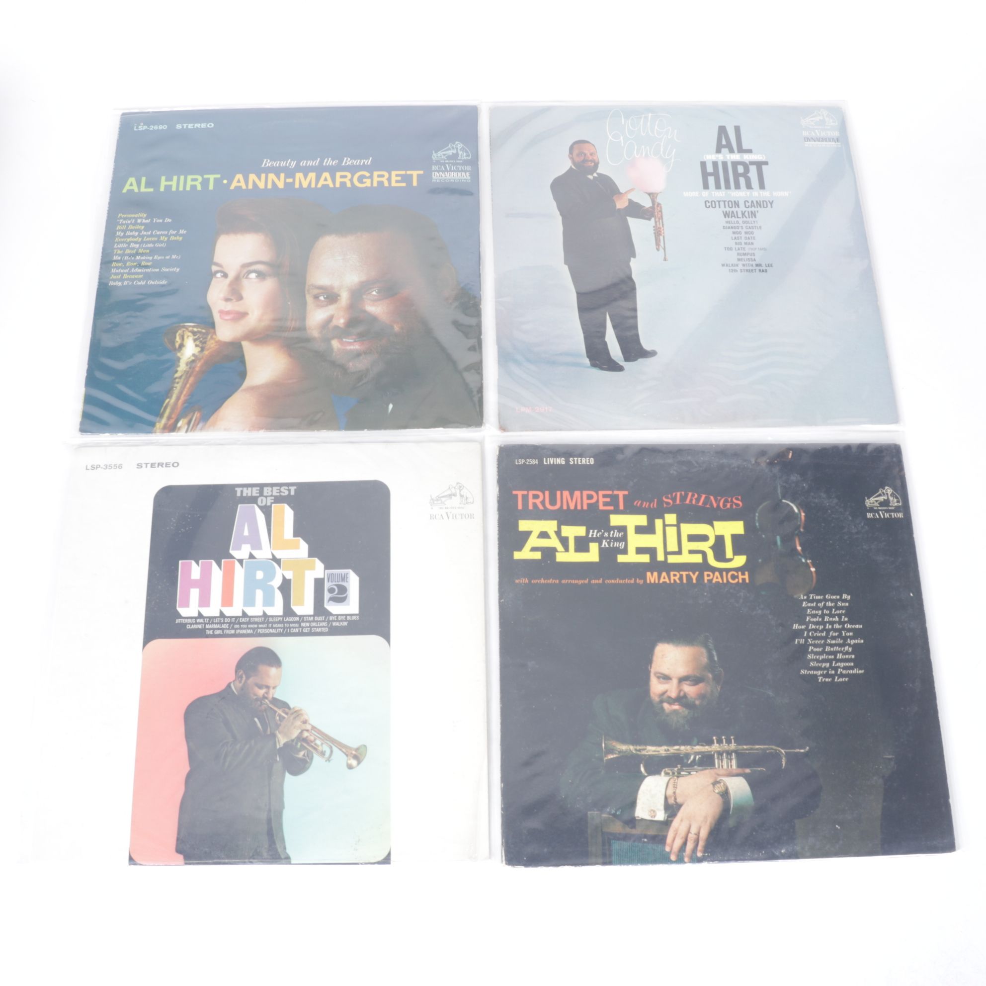 Al Hirt & Billy Vaughn Vinyl Record Albums