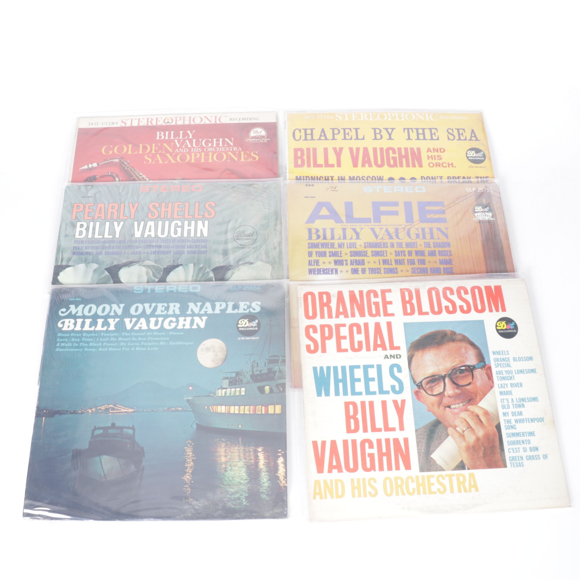 Al Hirt & Billy Vaughn Vinyl Record Albums