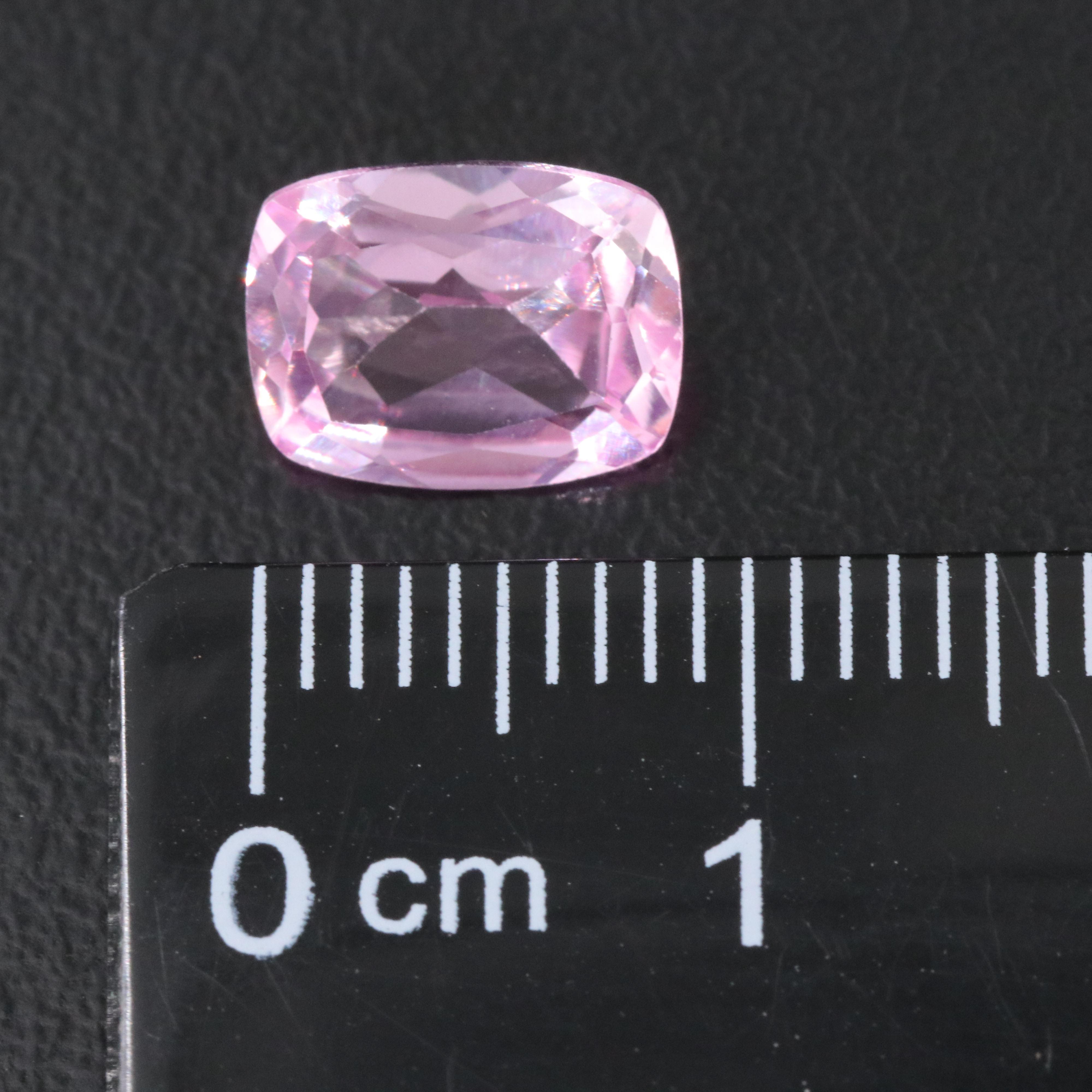 Loose 2.22 CT Lab Grown Pink Sapphire