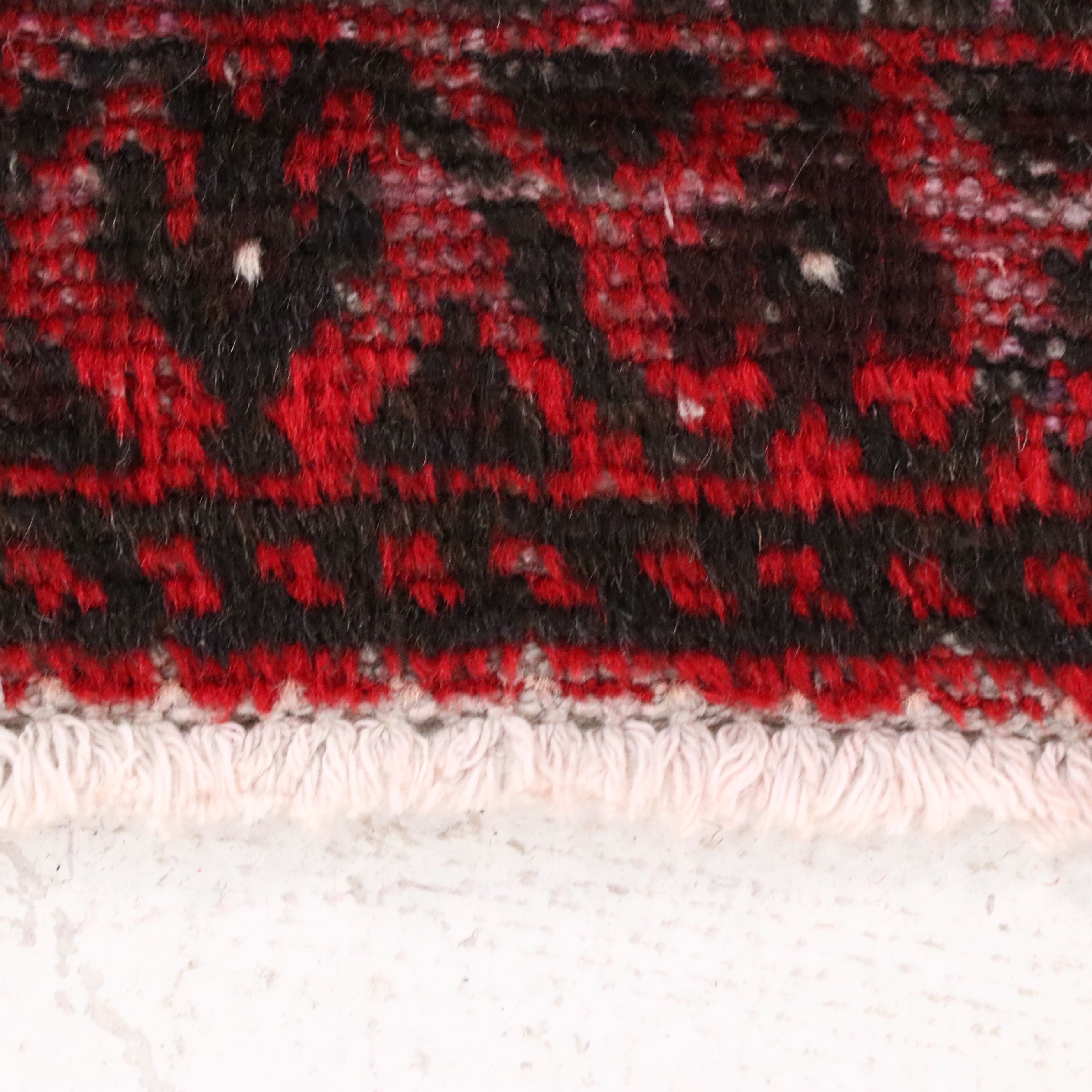 4'2 x 6'5 Hand-Knotted Afghan Baluch Area Rug