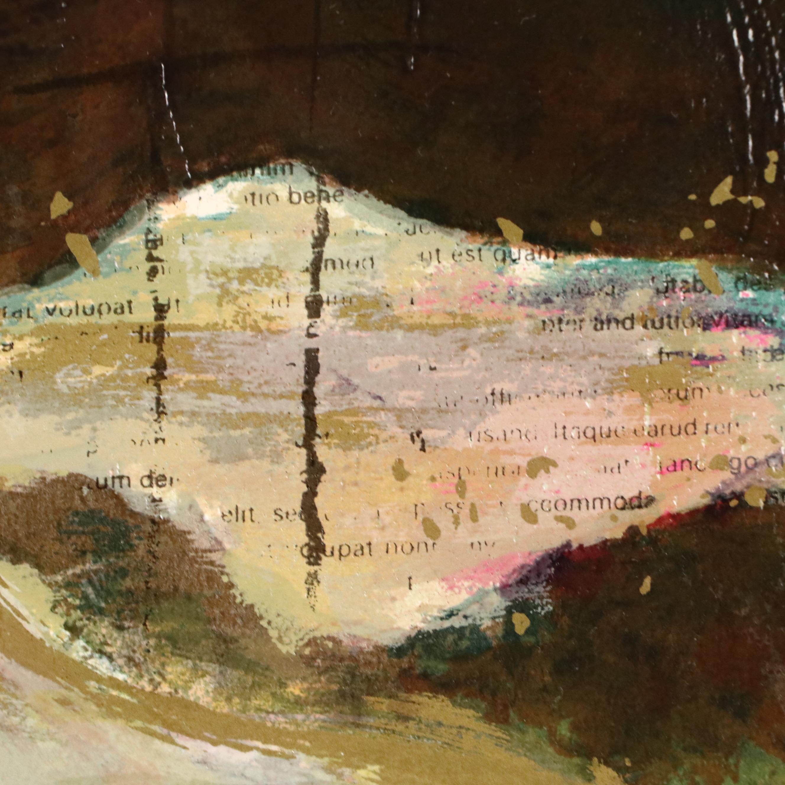 Roy Fairchild Woodard Serigraph "Red Flowers," Circa 1990