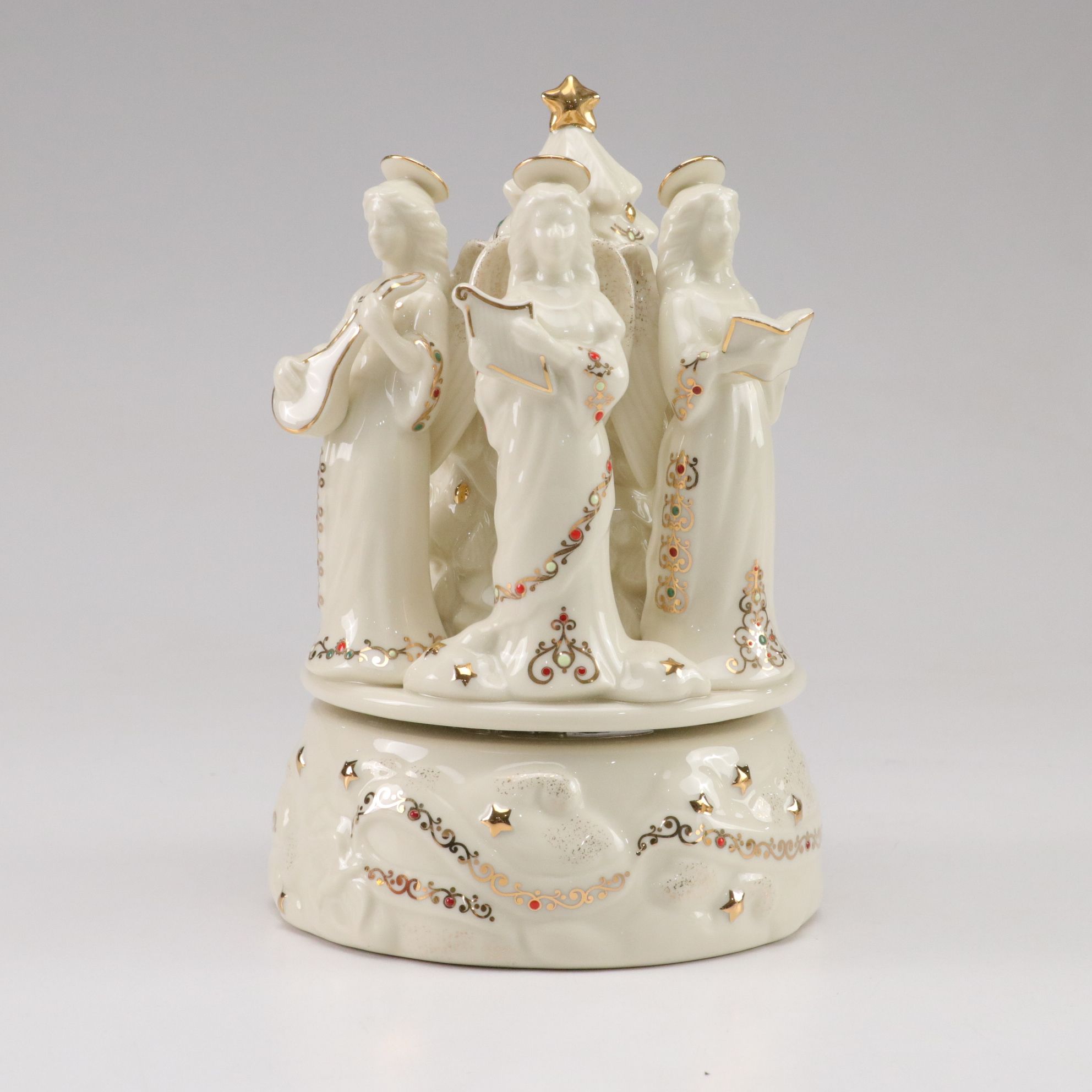 Lenox "Angels We Have Heard..." Musical Figurine & Other Christmas Decor