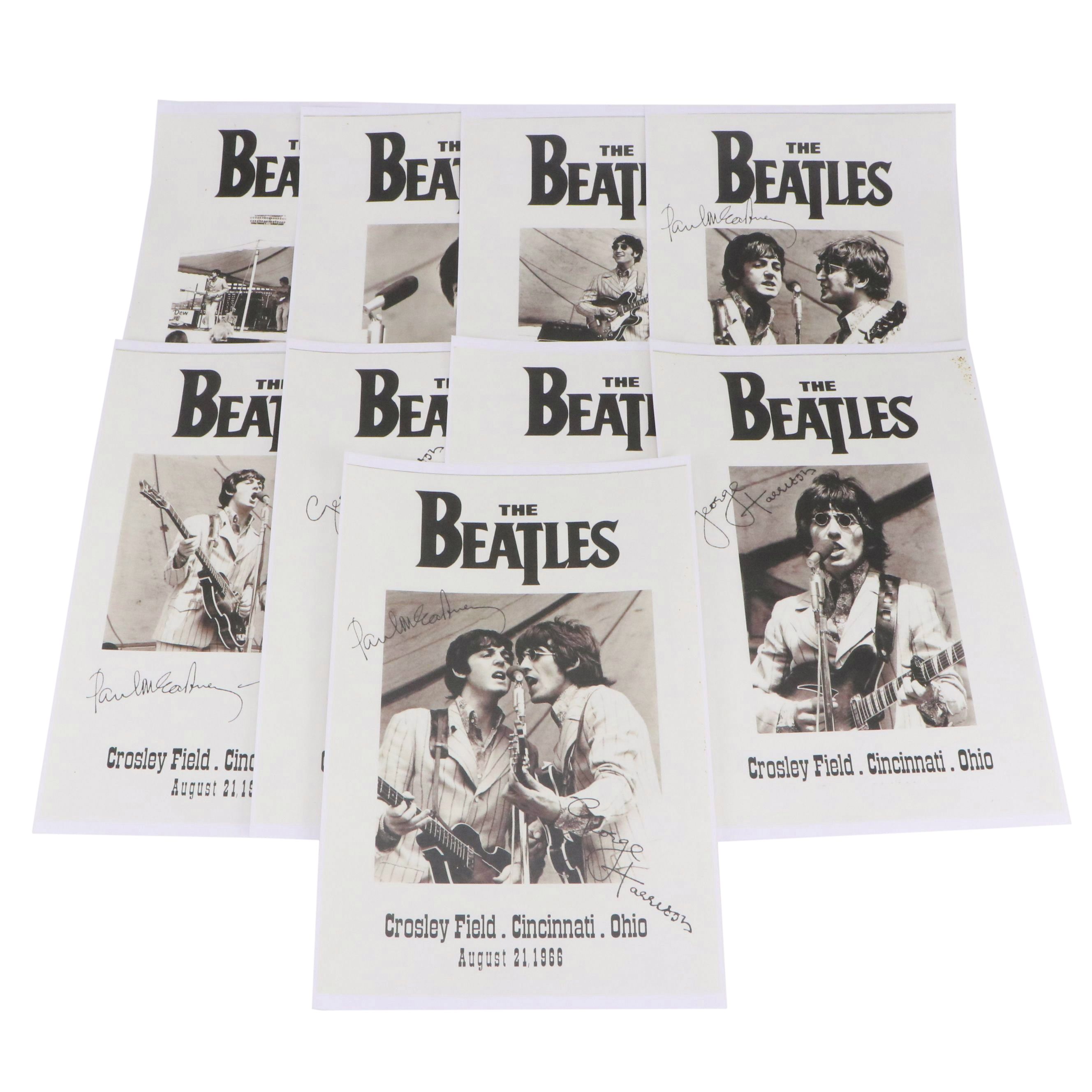The Beatles Crosley Field Cincinnati Concert Reproduction Posters