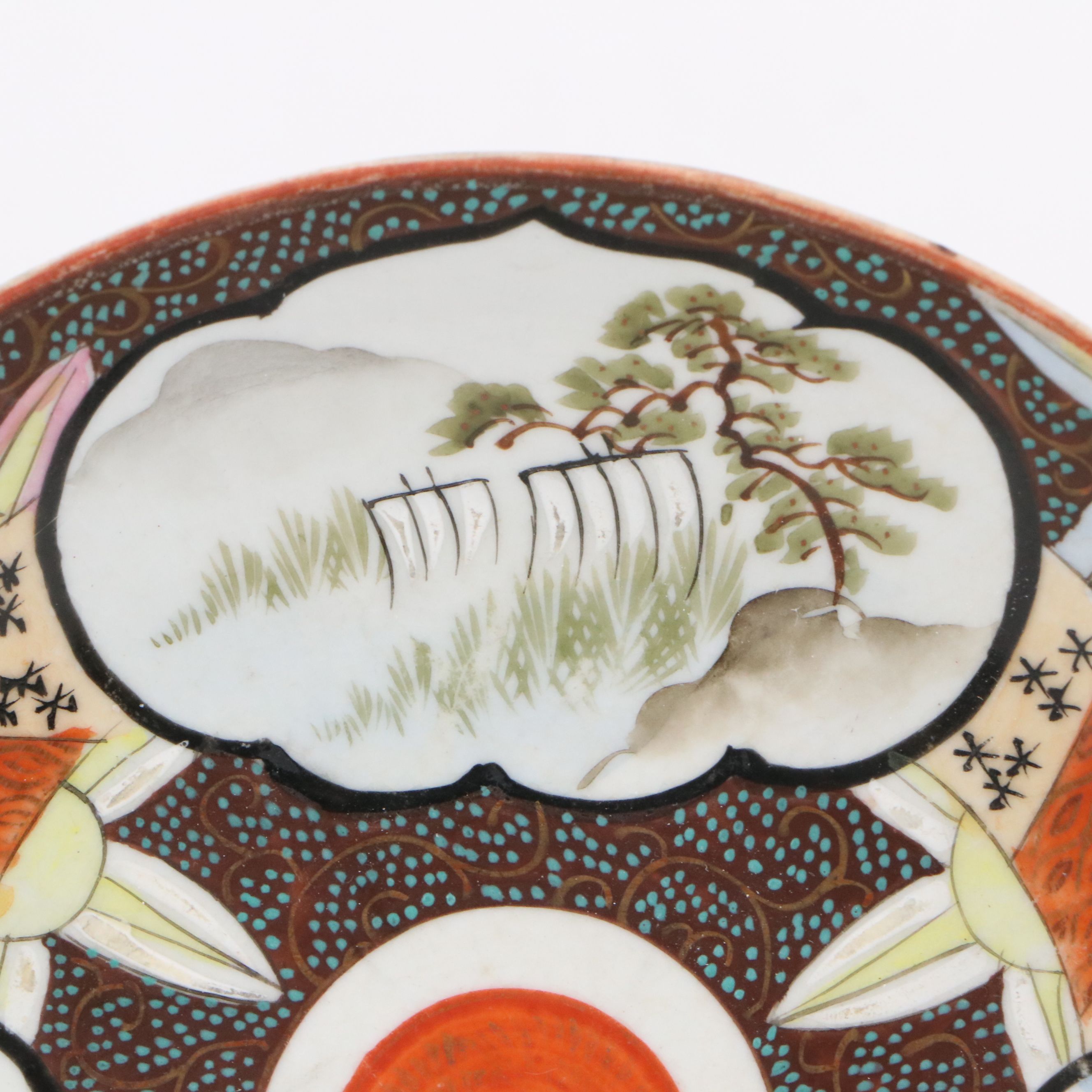 Japanese Kutani Porcelain Plates