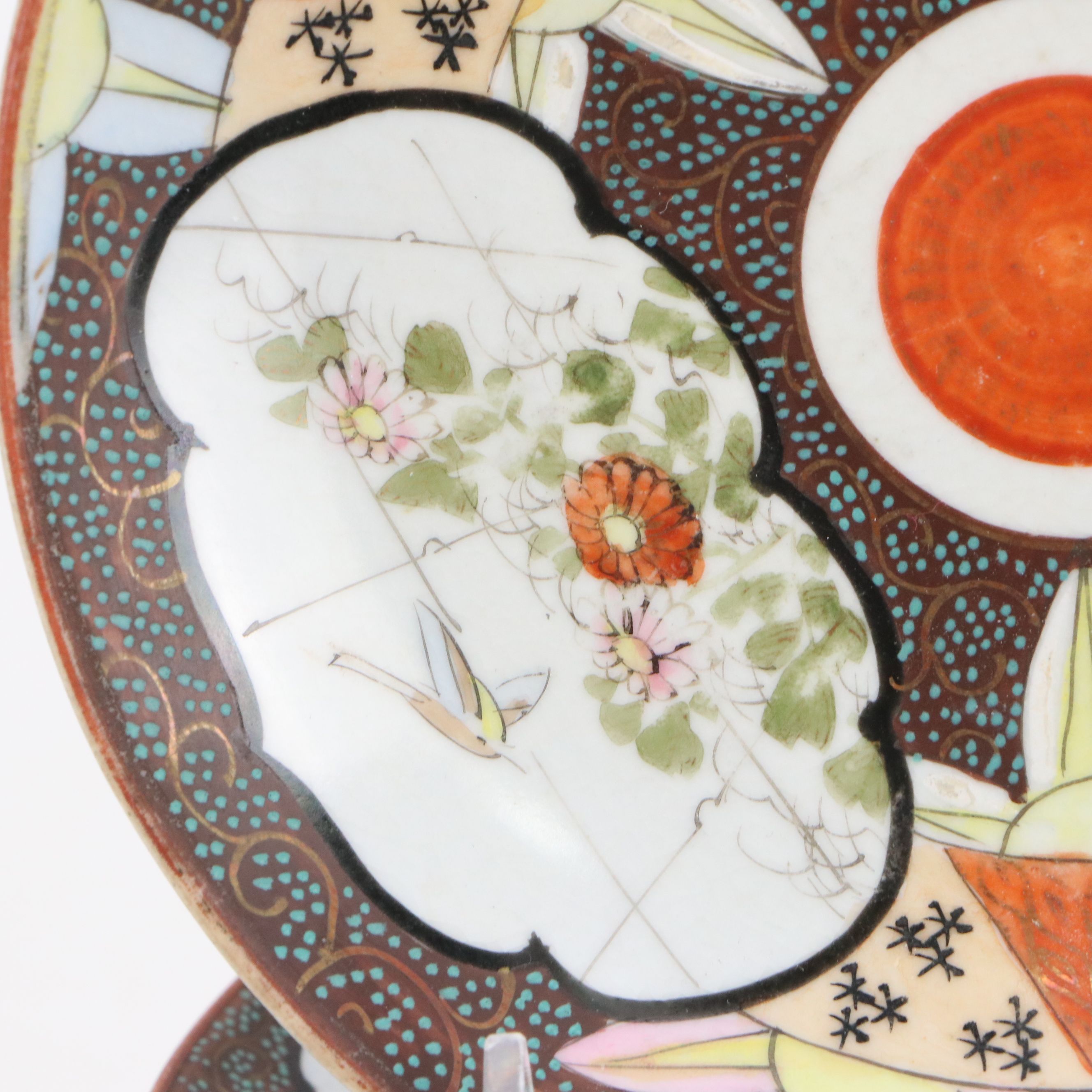 Japanese Kutani Porcelain Plates