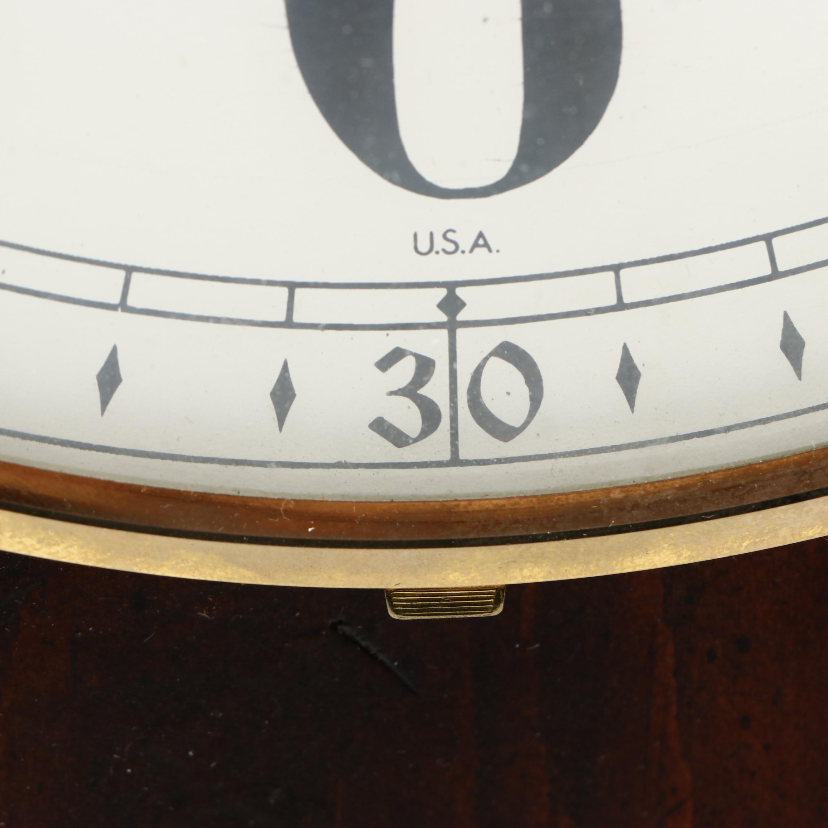 Howard Miller Model 340-020 Wooden Wall Clock