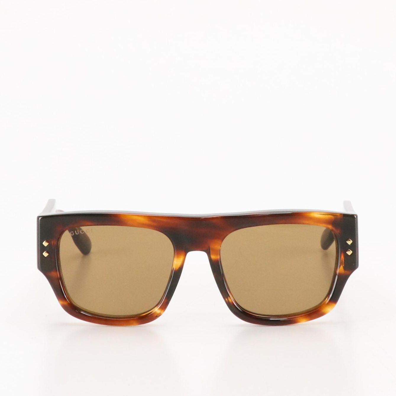 Gucci GG1311S Grey Ruthenium Aviator Sunglasses with Case