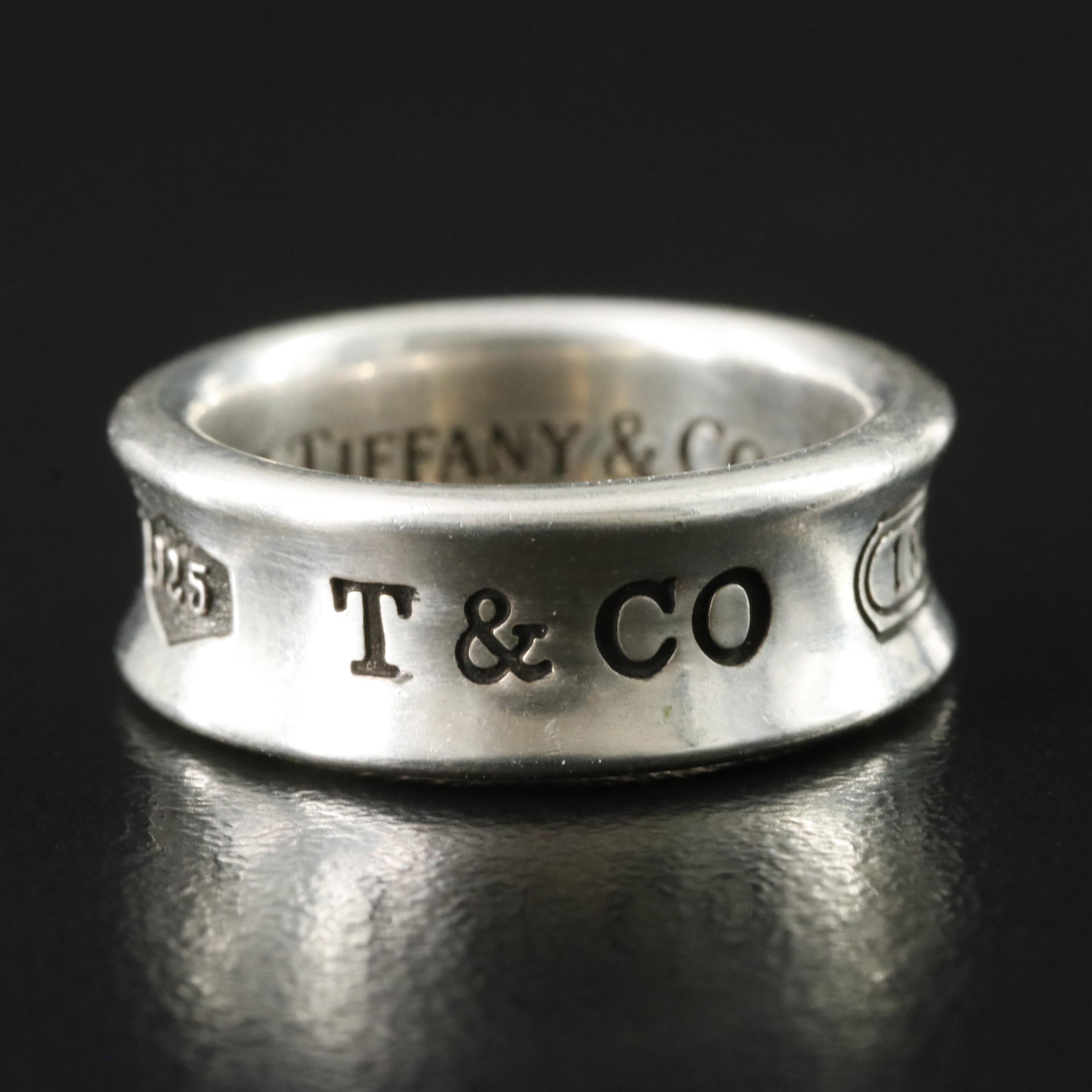 Tiffany & Co. 1837 Sterling Ring
