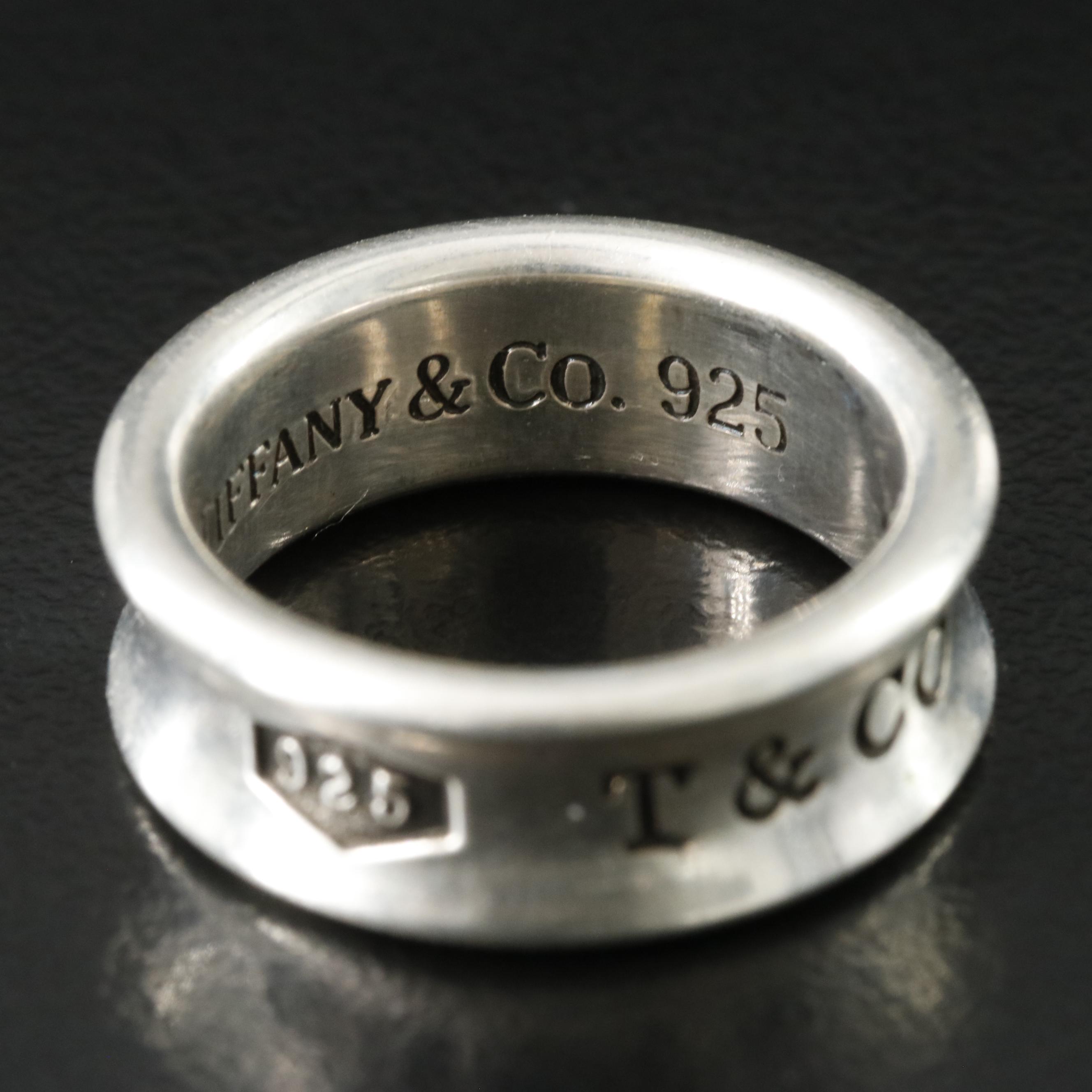 Tiffany & Co. 1837 Sterling Ring