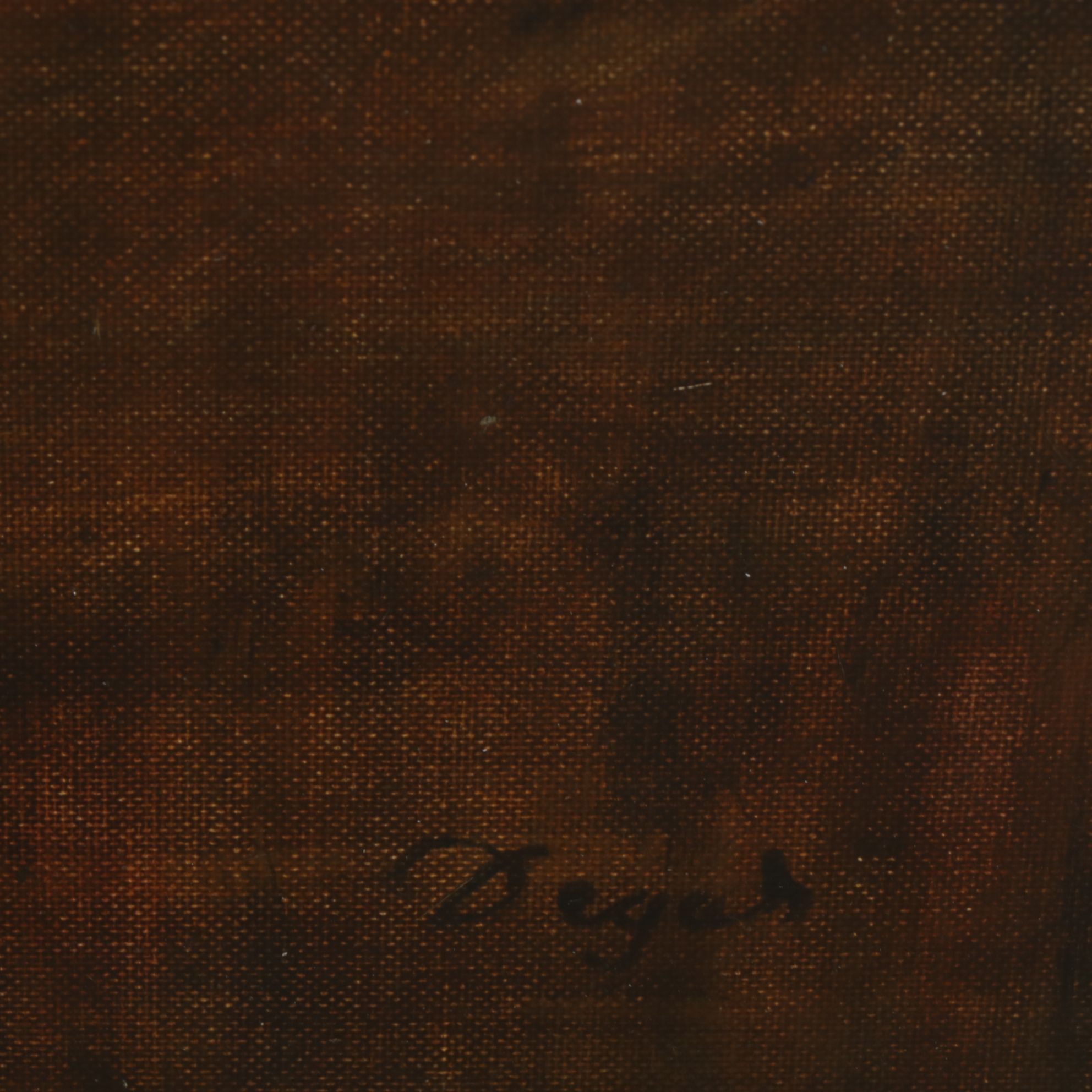 Nude Modern Oil Painting, Mid to Late 20th Century