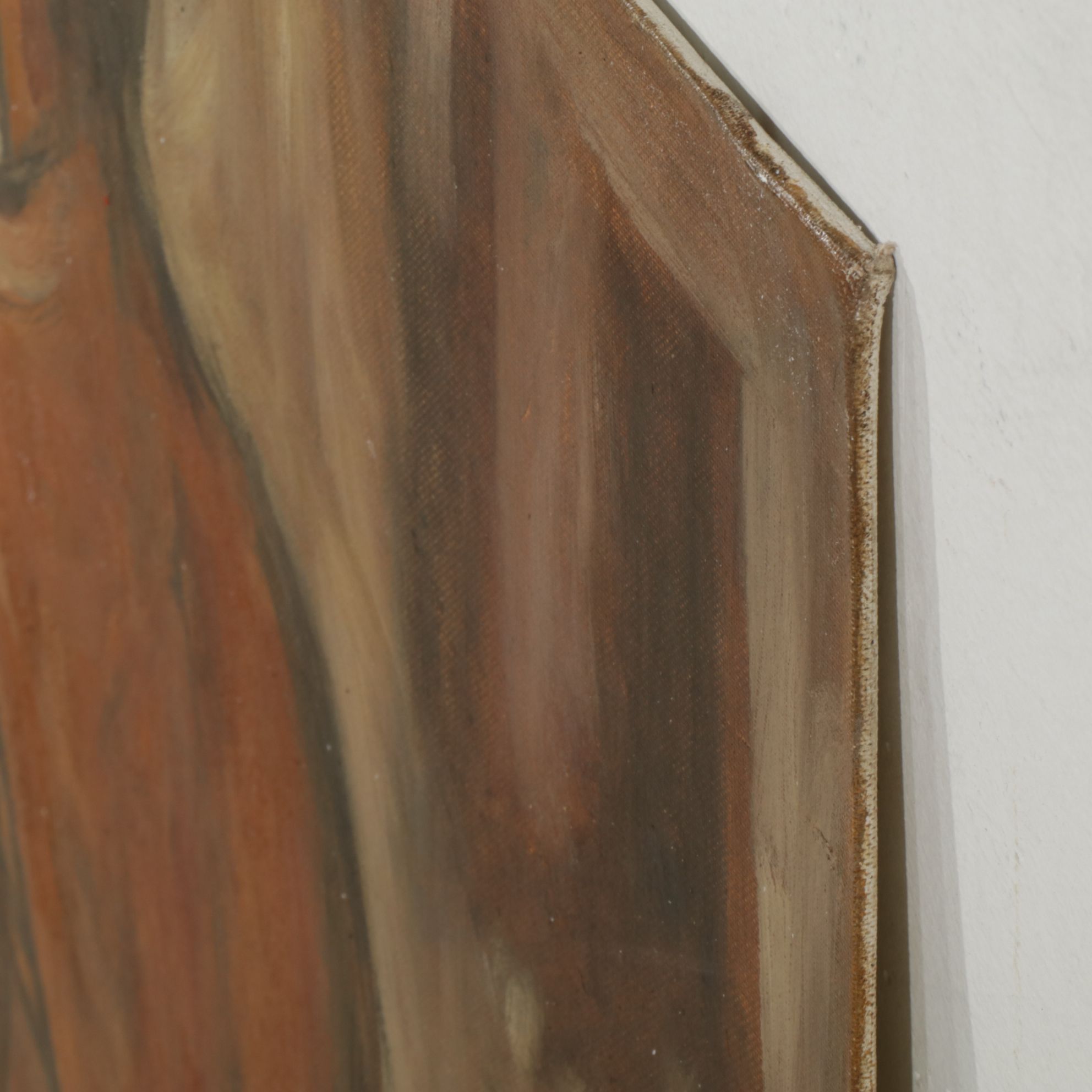 Nude Modern Oil Painting, Mid to Late 20th Century