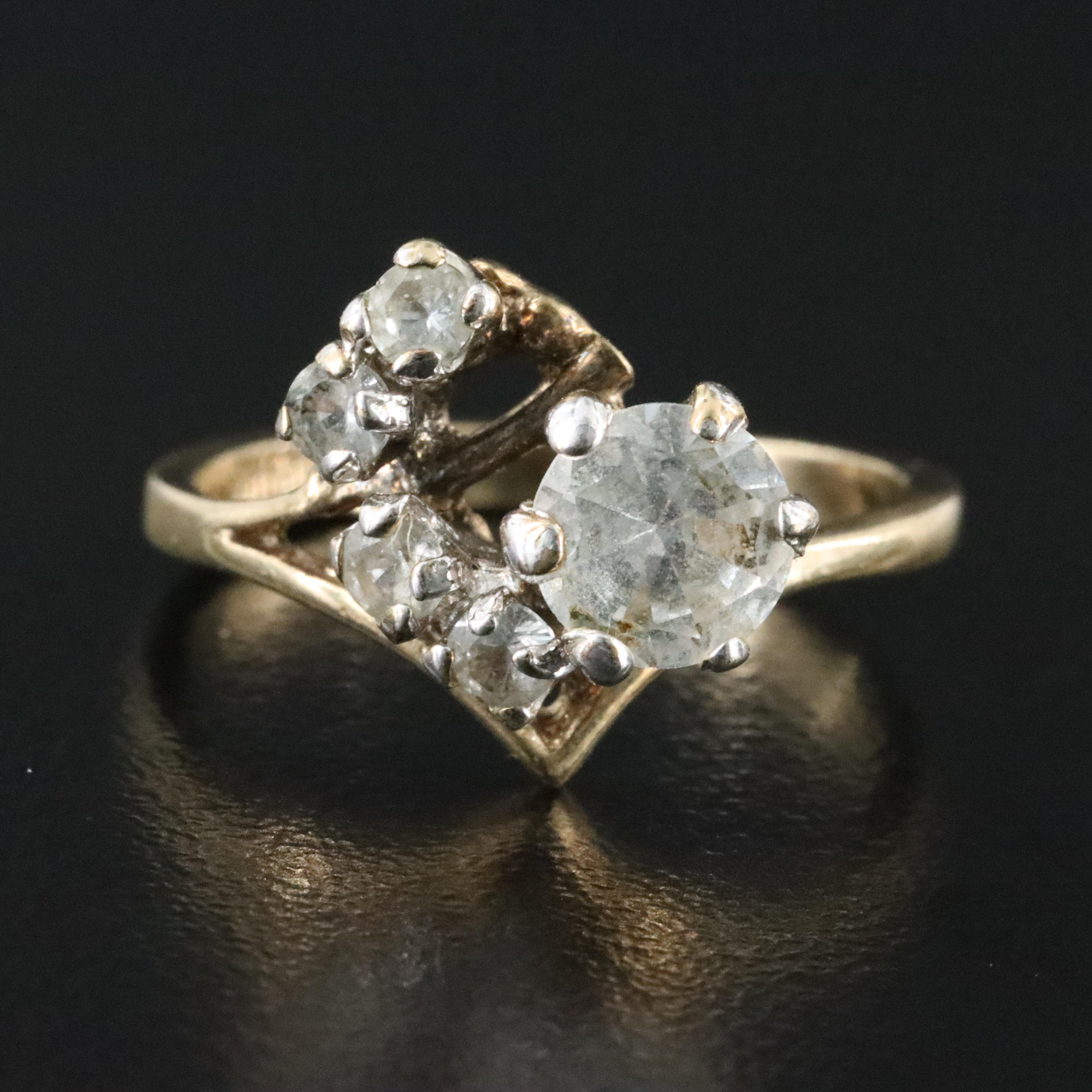 White Topaz Ring