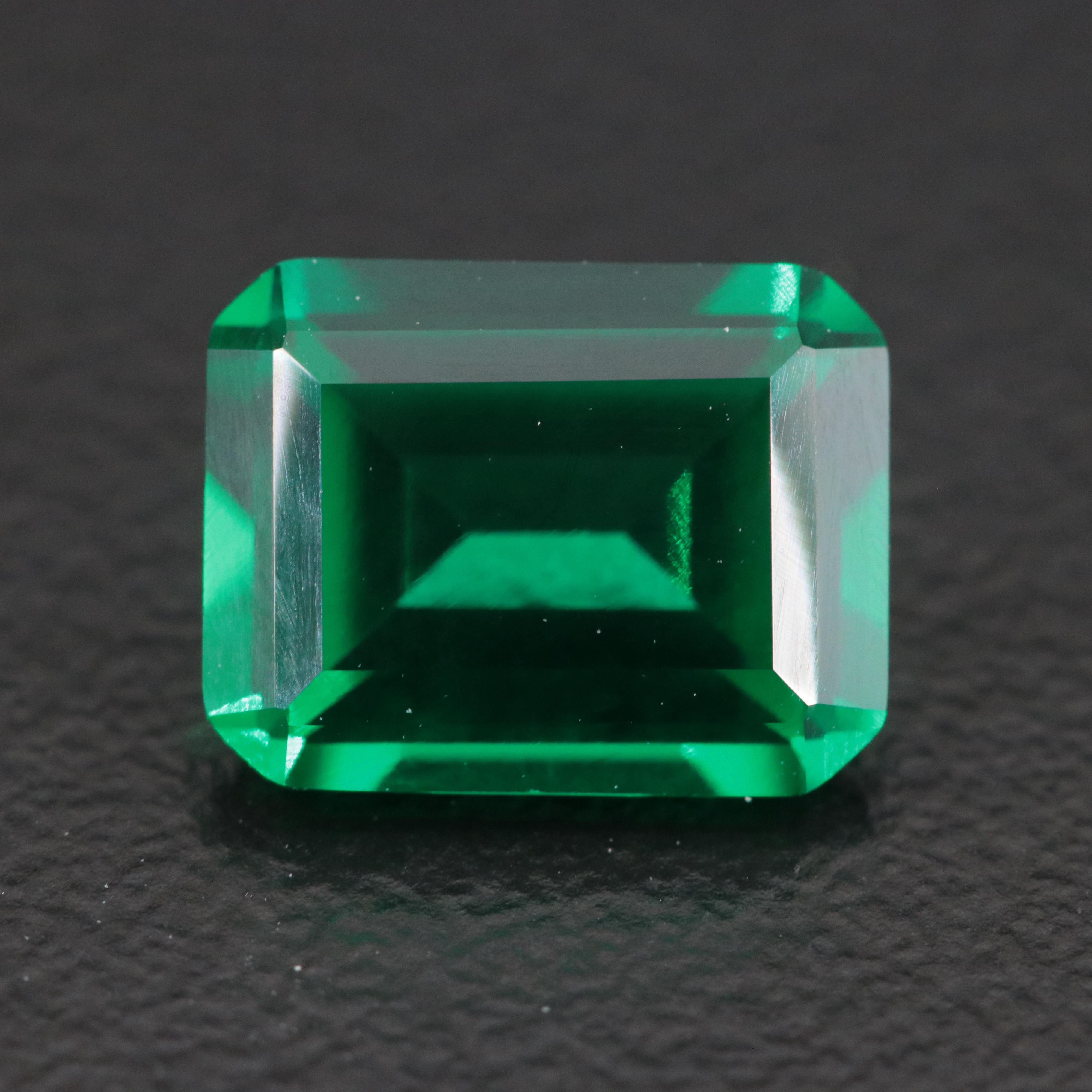 Loose 2.07 CT Lab Grown Emerald