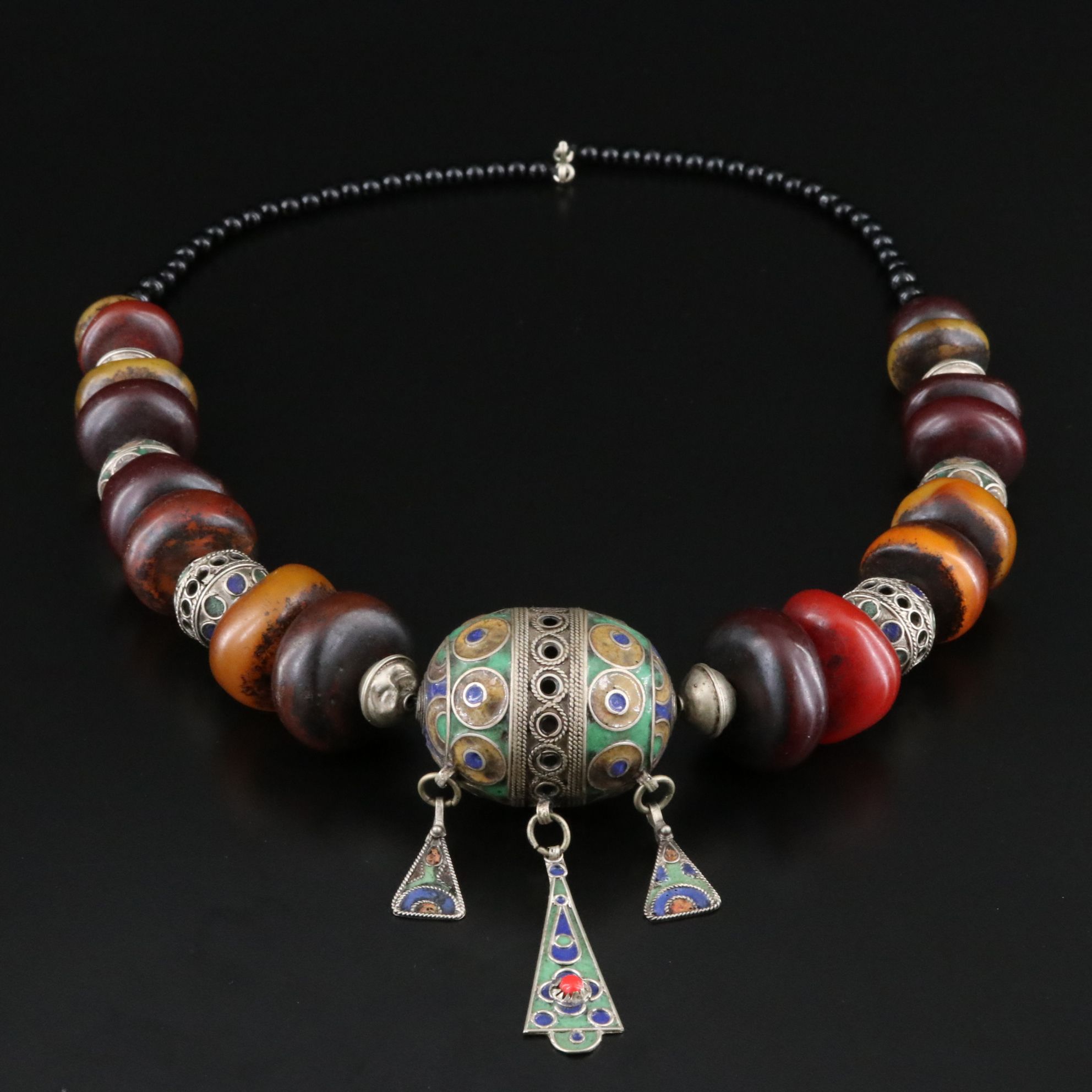 North African Berber Style Bead Necklace