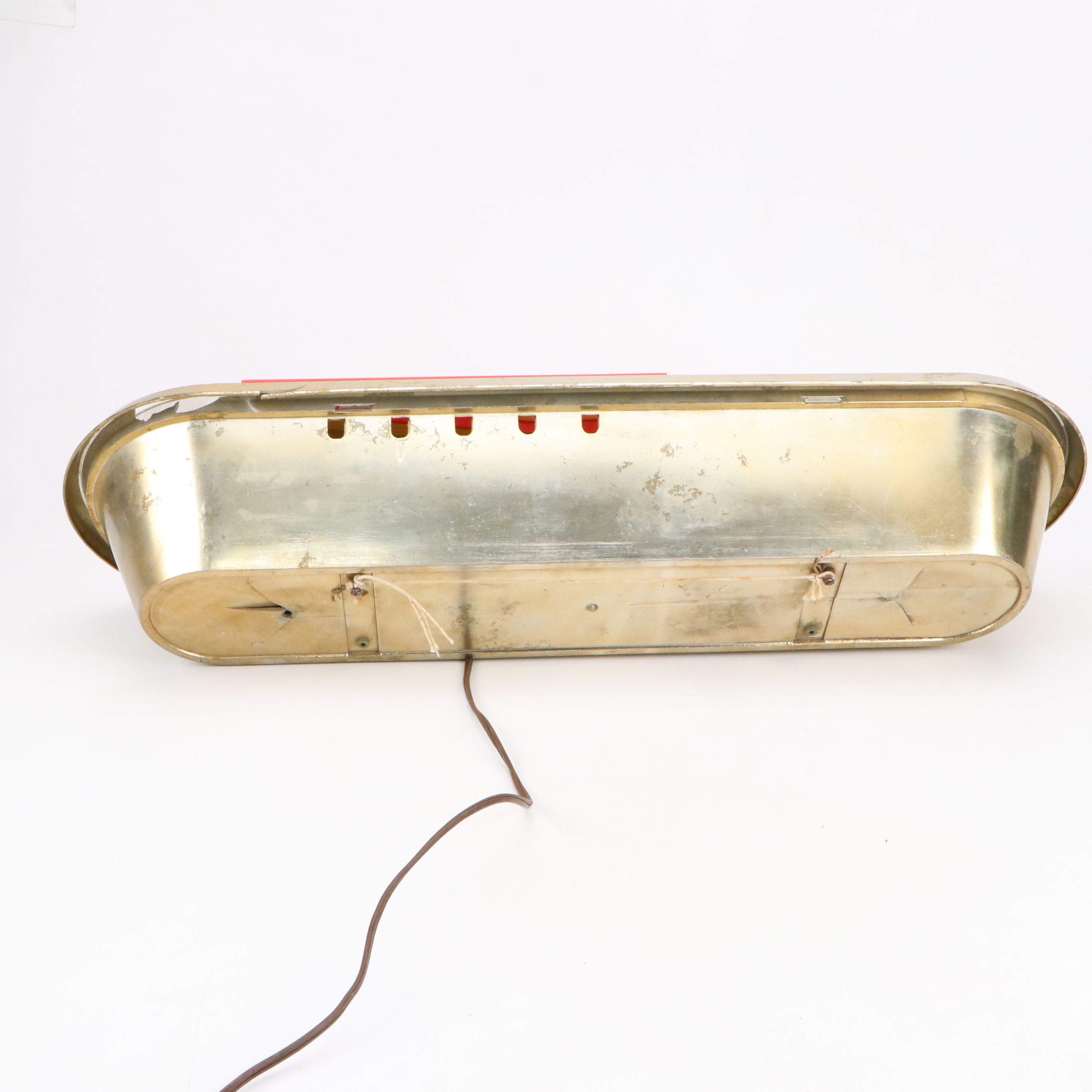 Caroling Black Label Beer Illuminated Advertising Sign, Mid-20th Century