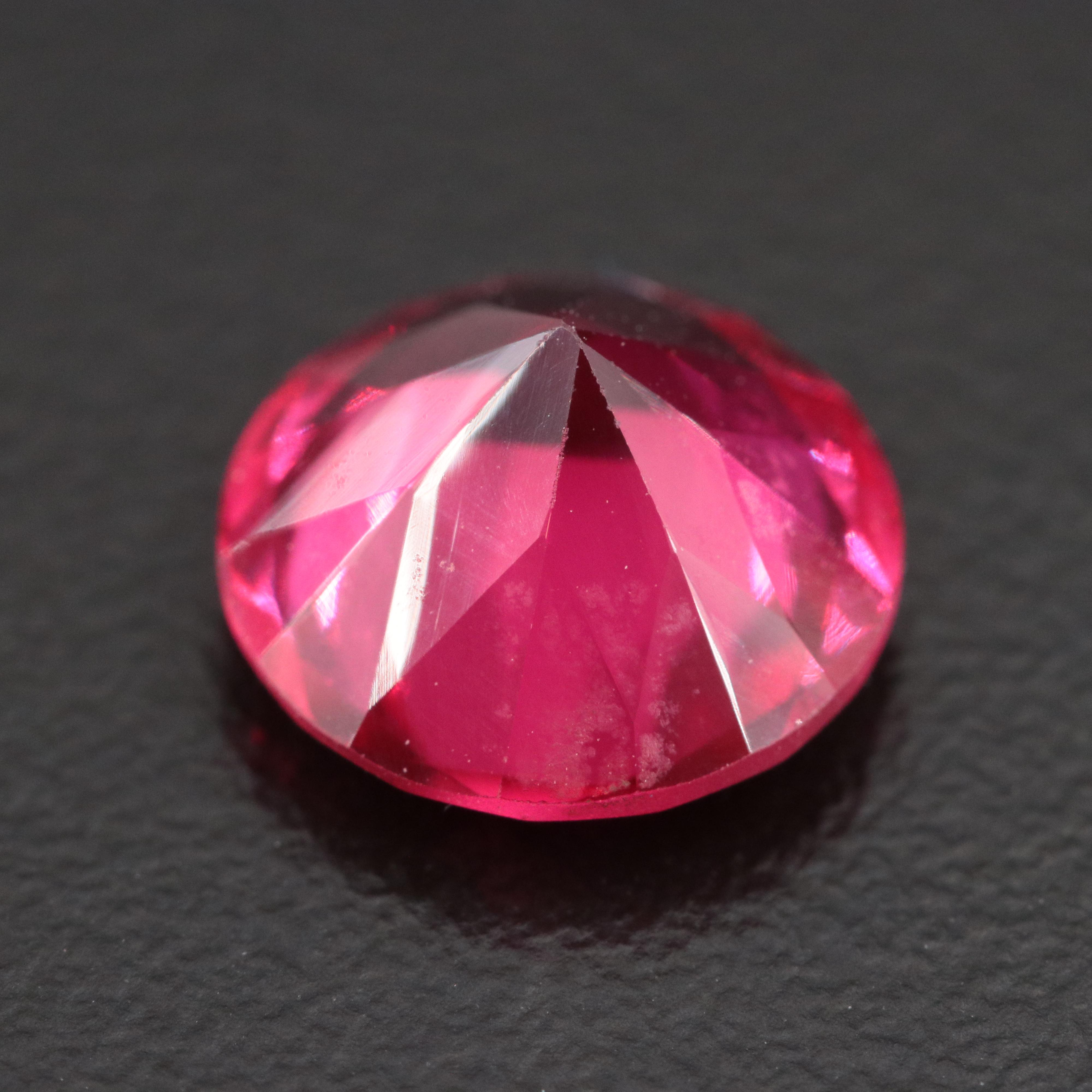 Loose 4.62 CT Lab Grown Ruby