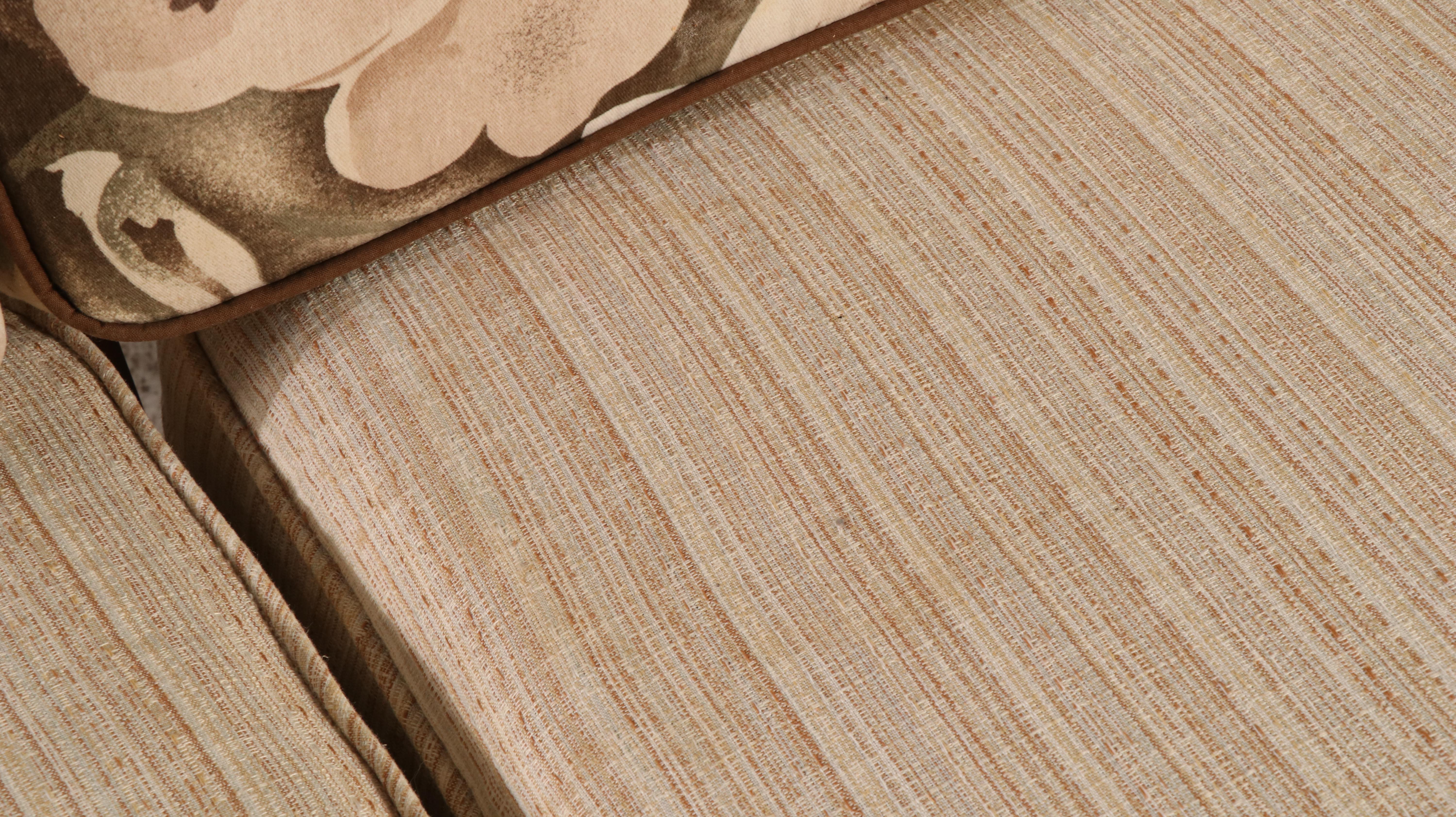 Mid Century Modern Oak Sectional Sofa