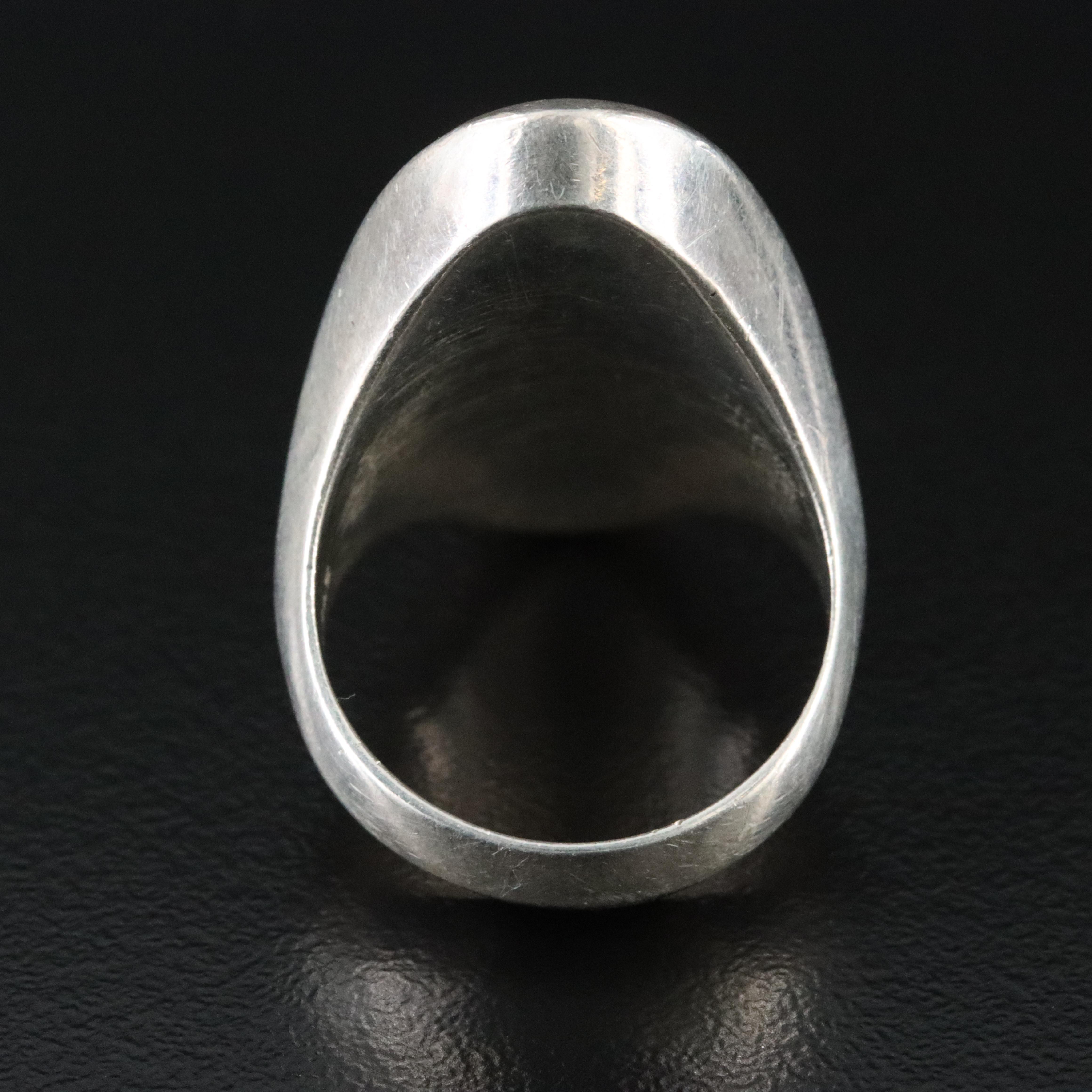 Sterling Black Onyx Ring