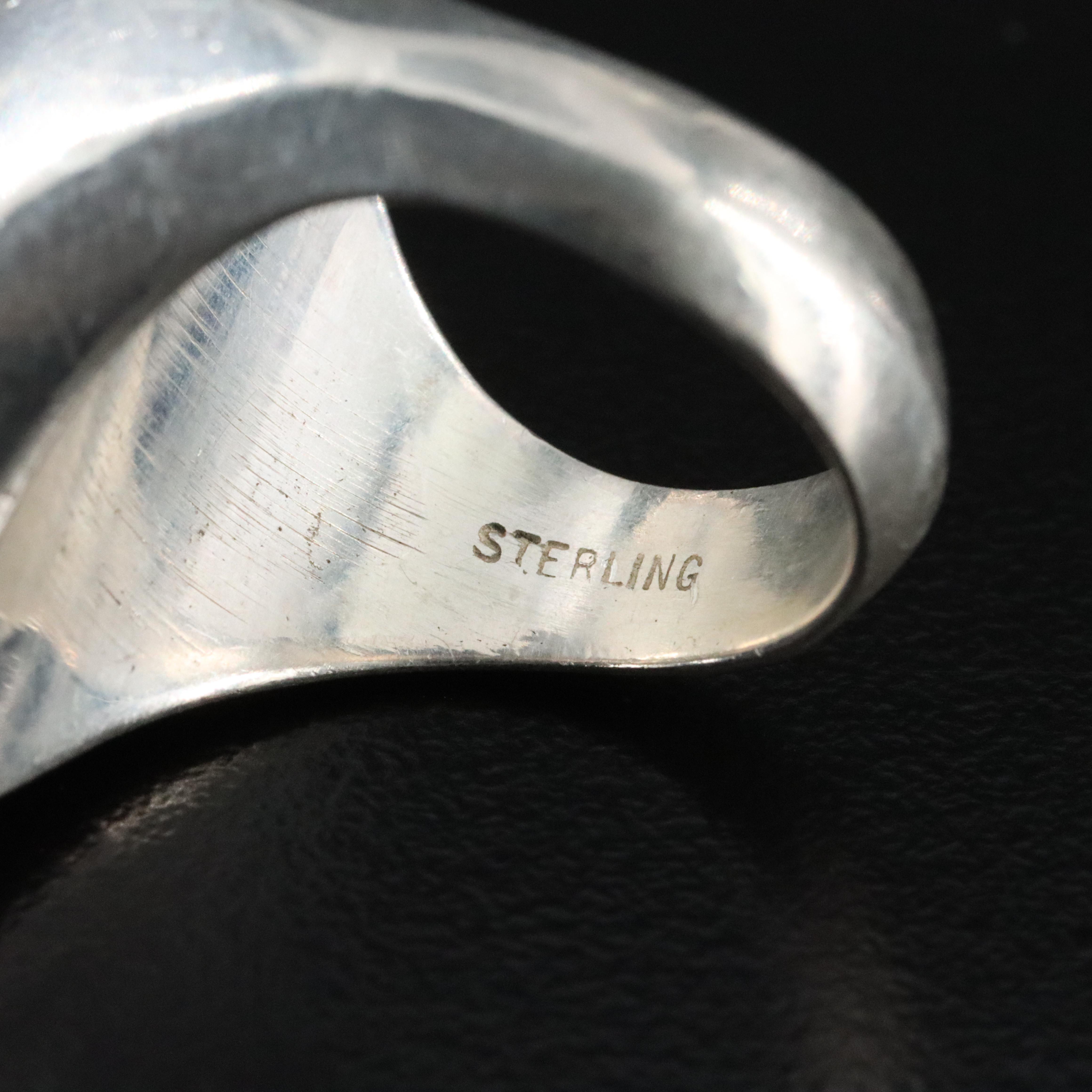 Sterling Black Onyx Ring