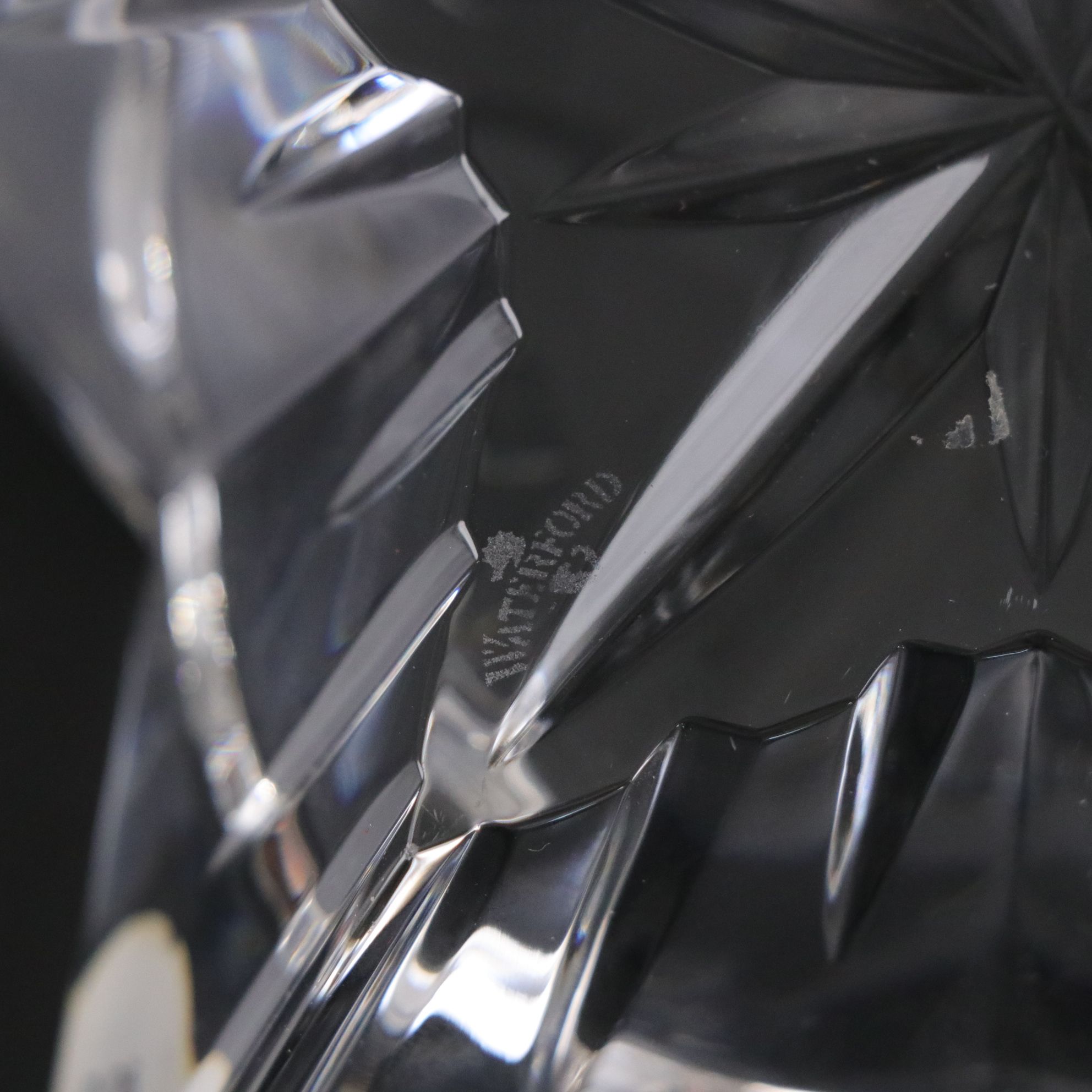 Lalique Millennium Edition Crystal Paperweight with Waterford Star Candle Holder