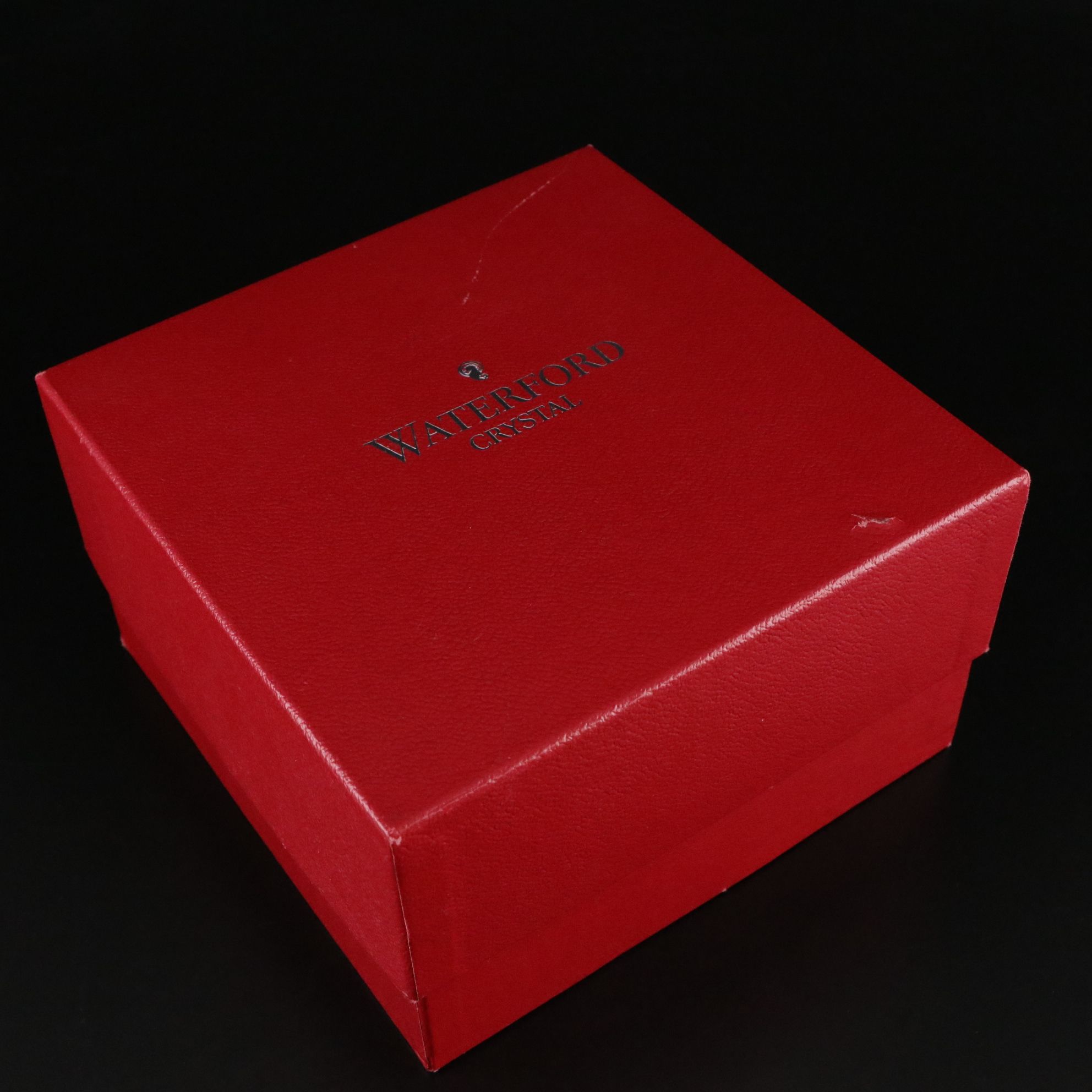 Lalique Millennium Edition Crystal Paperweight with Waterford Star Candle Holder