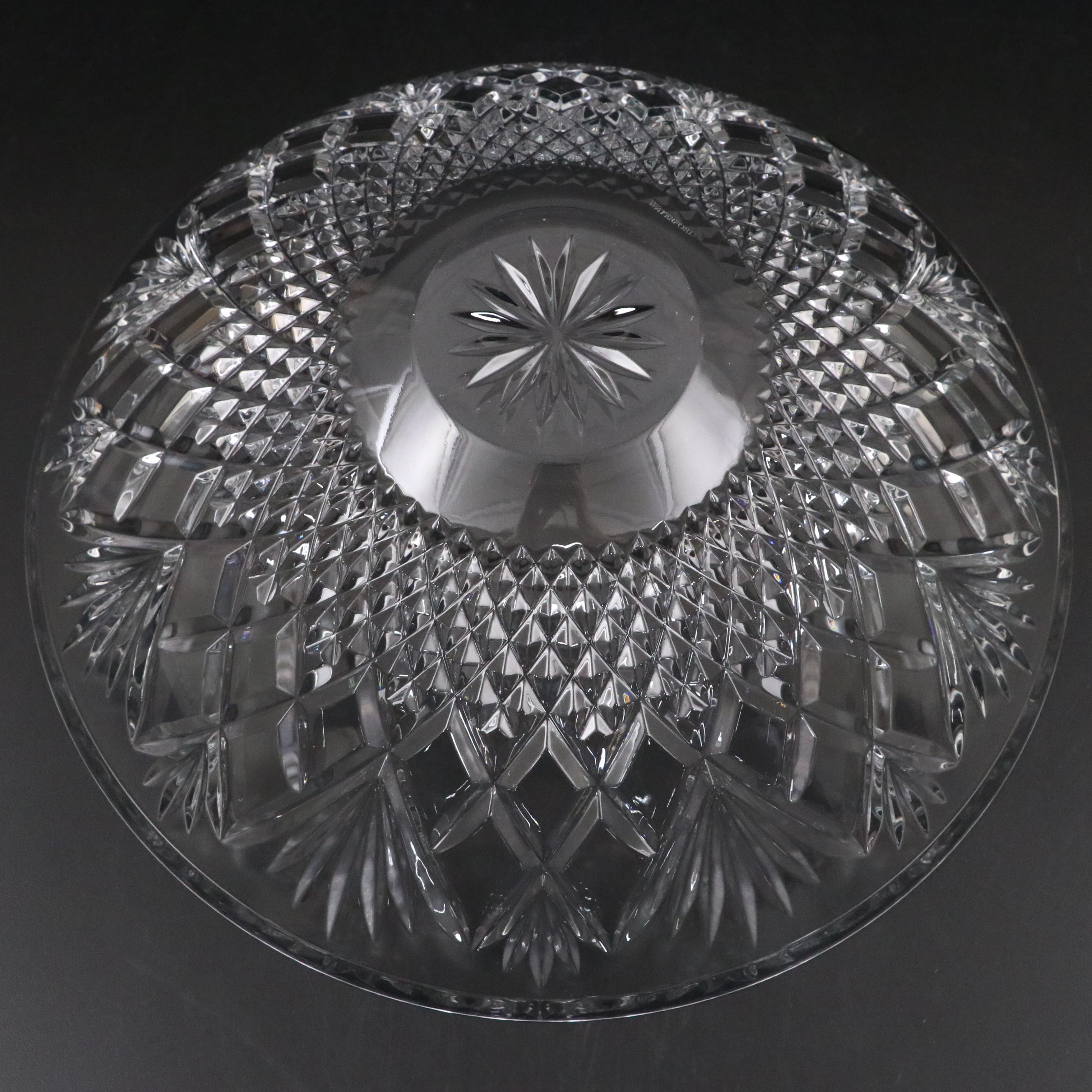 Waterford "Sullivan" Crystal Bowl with "Newberry," "O'Connell," and Other Trays