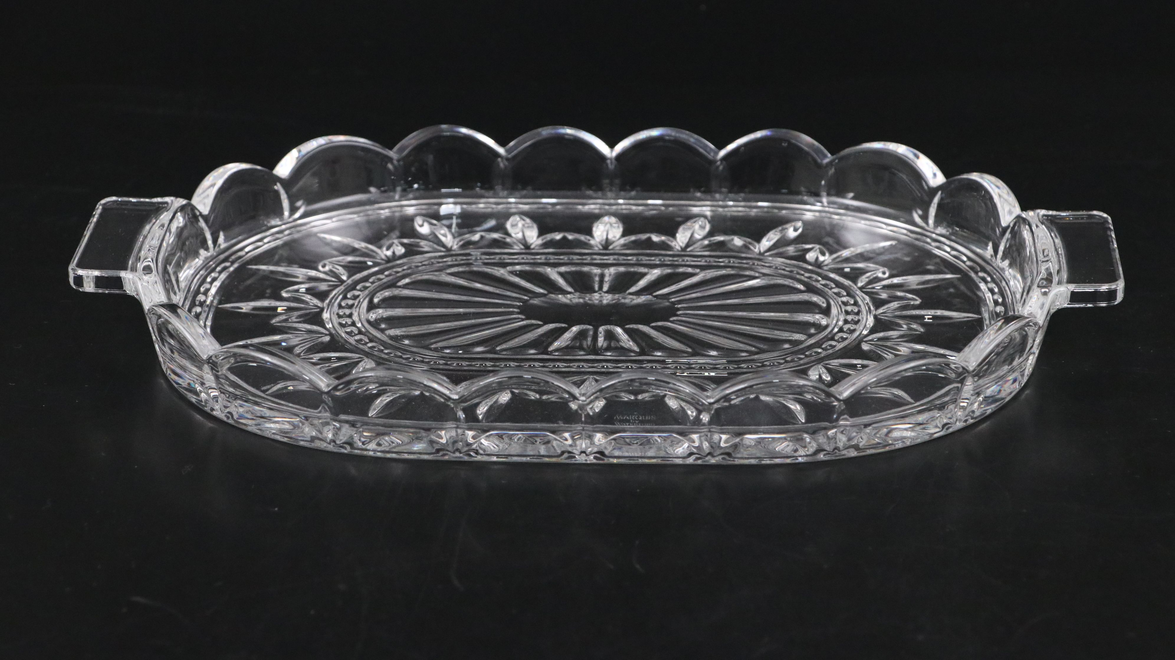 Waterford "Sullivan" Crystal Bowl with "Newberry," "O'Connell," and Other Trays