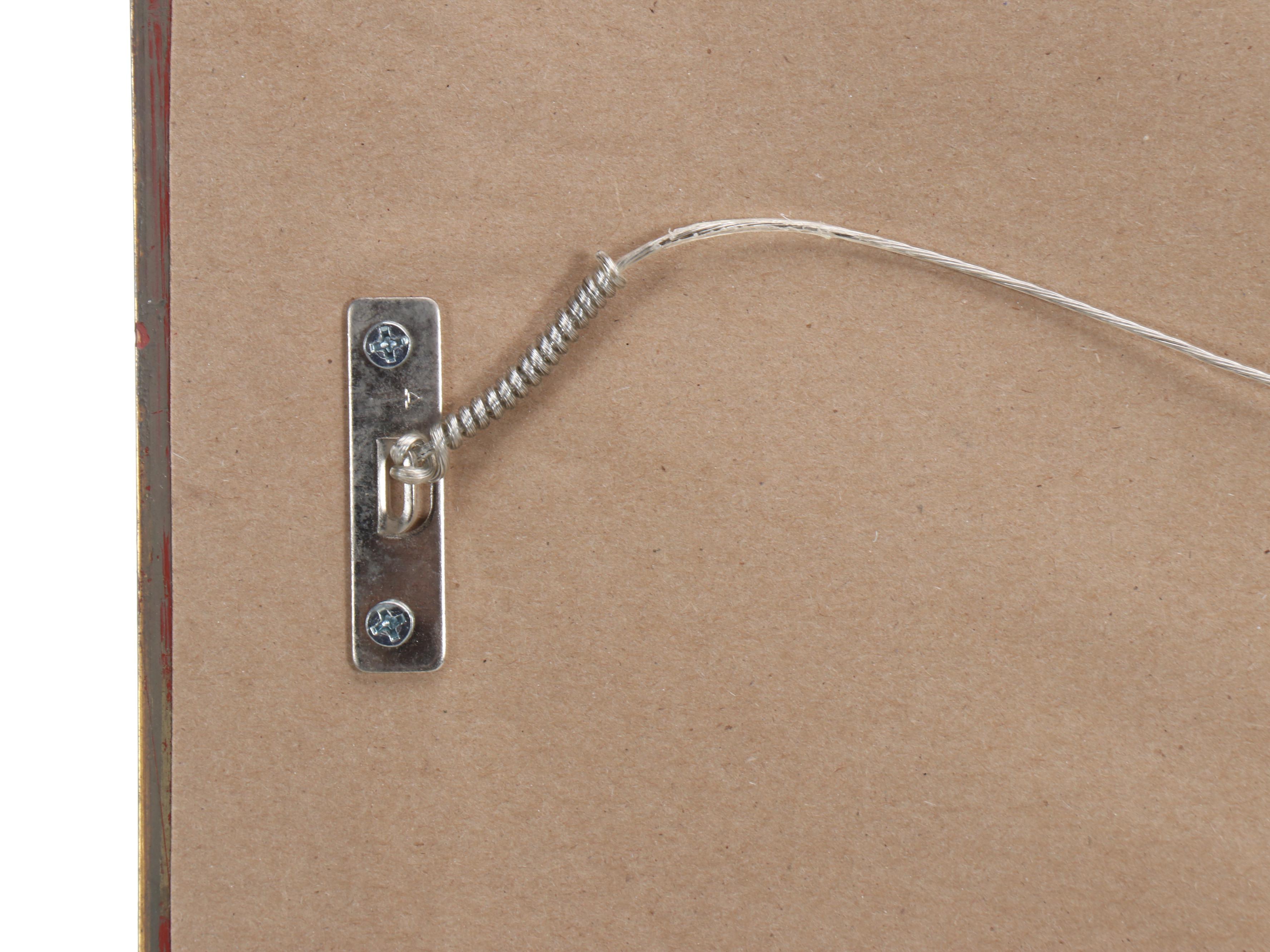 Giltwood Carved Wood Rectangular Wall Mirror