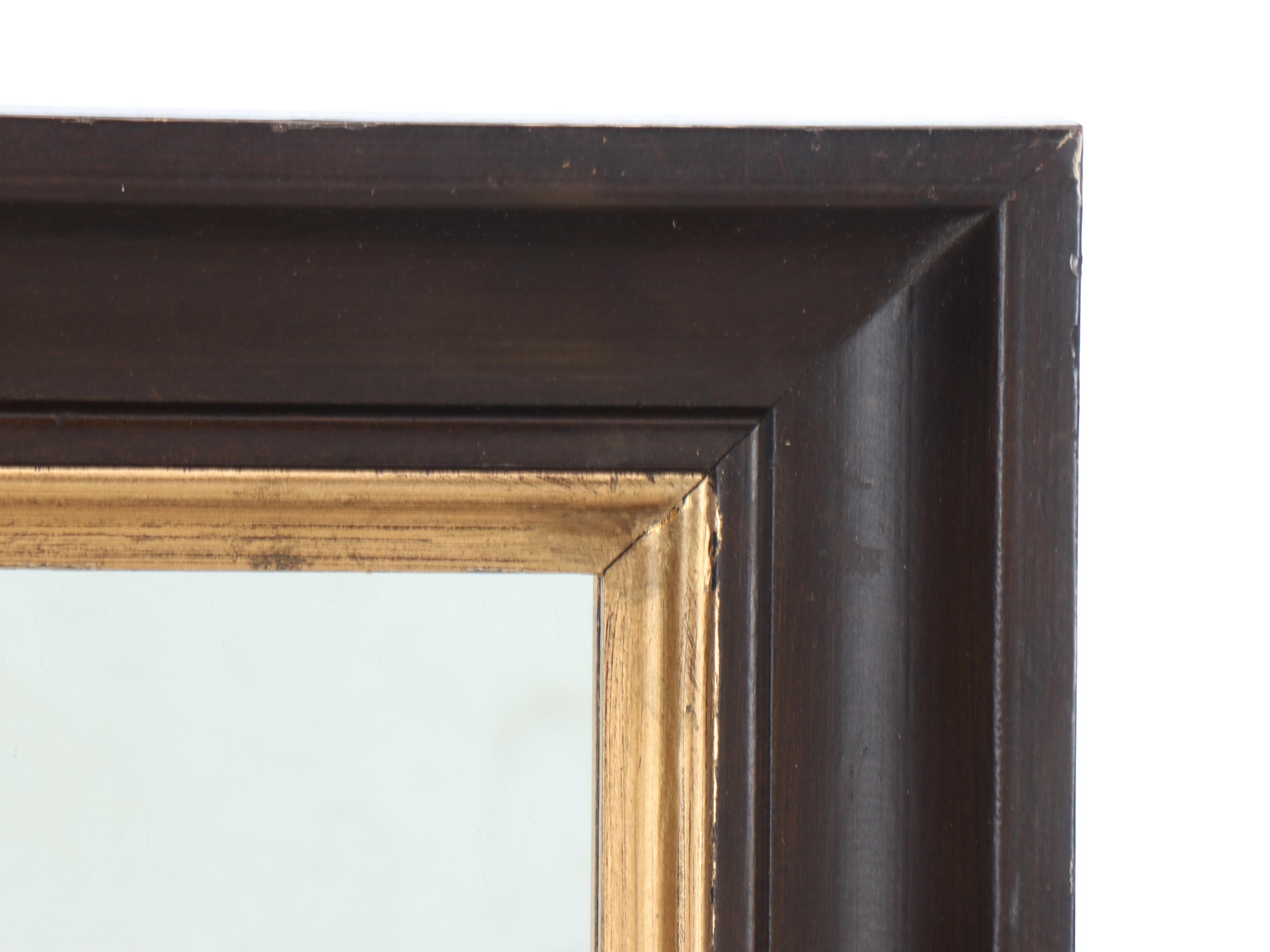 American Empire Style Wood Wall Mirror
