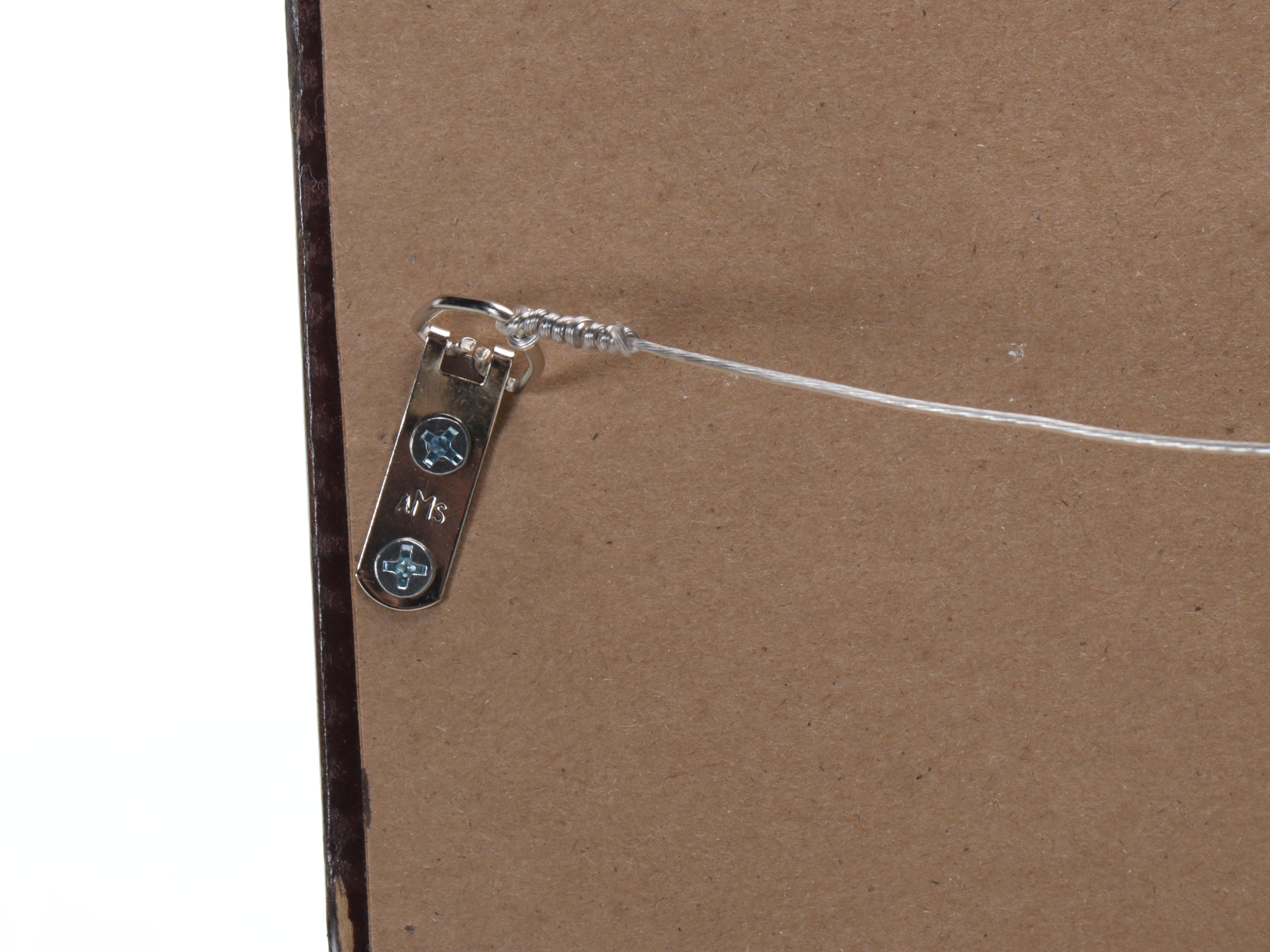 American Empire Style Wood Wall Mirror