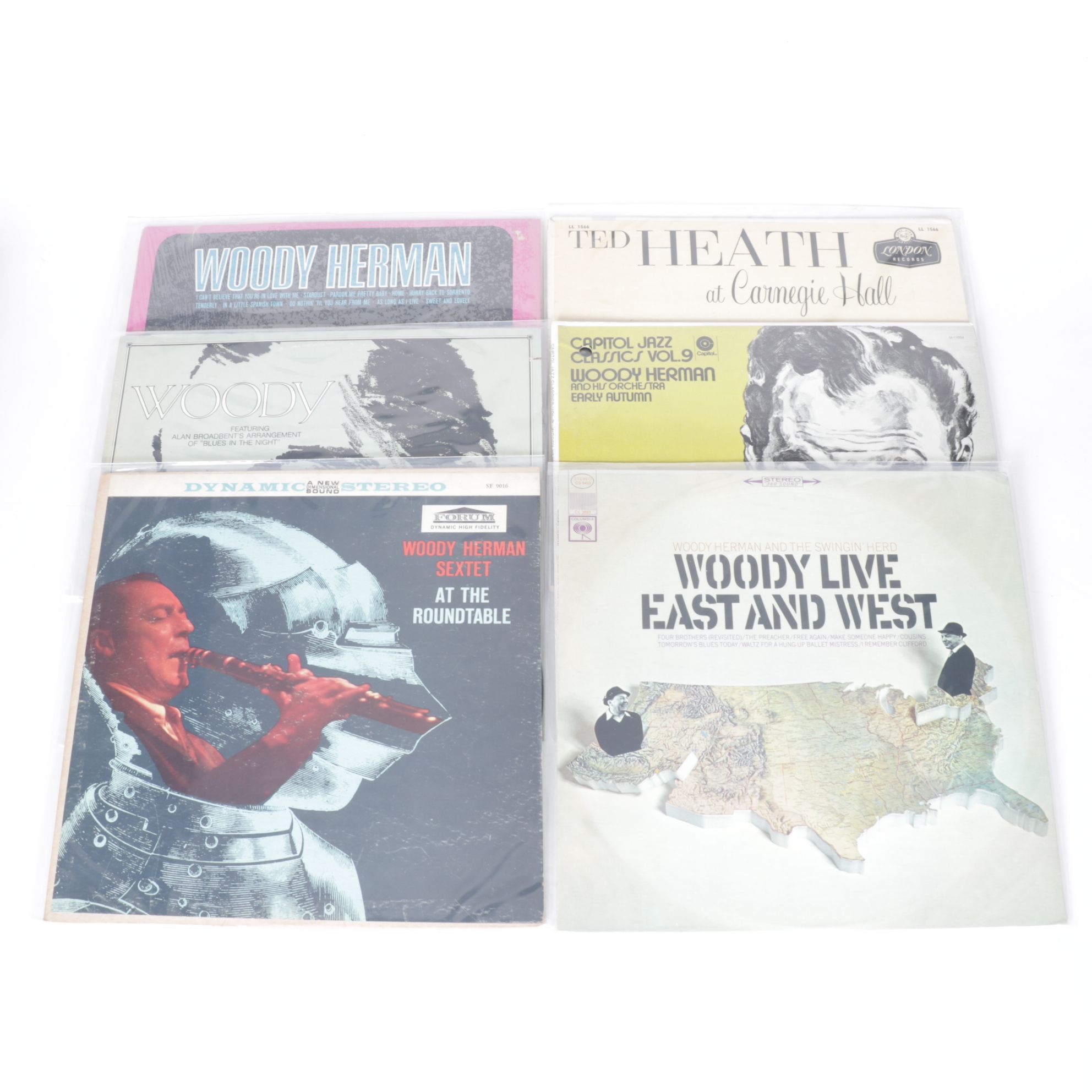 Woody Herman, Ted Heath & More Vinyl Record Albums
