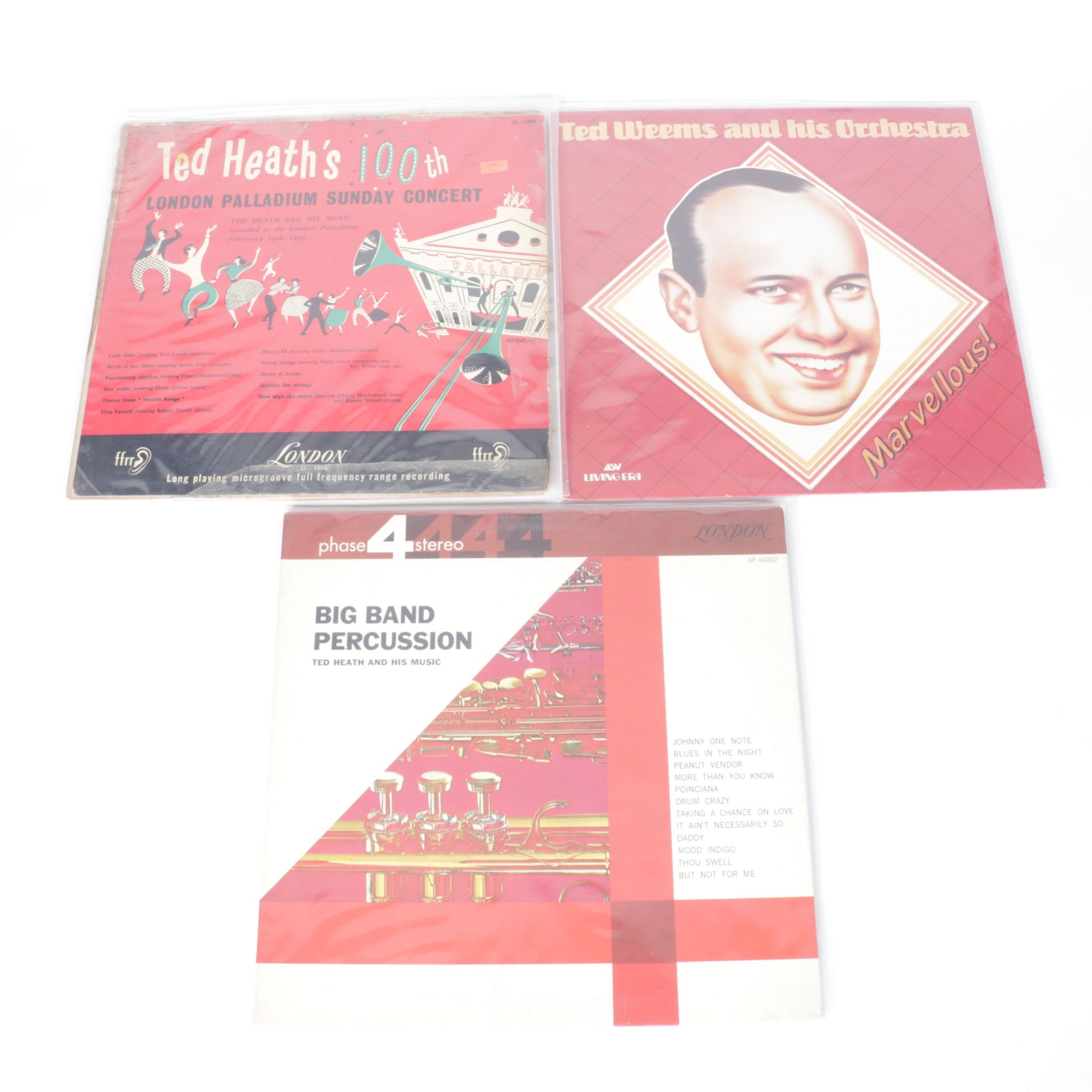 Woody Herman, Ted Heath & More Vinyl Record Albums