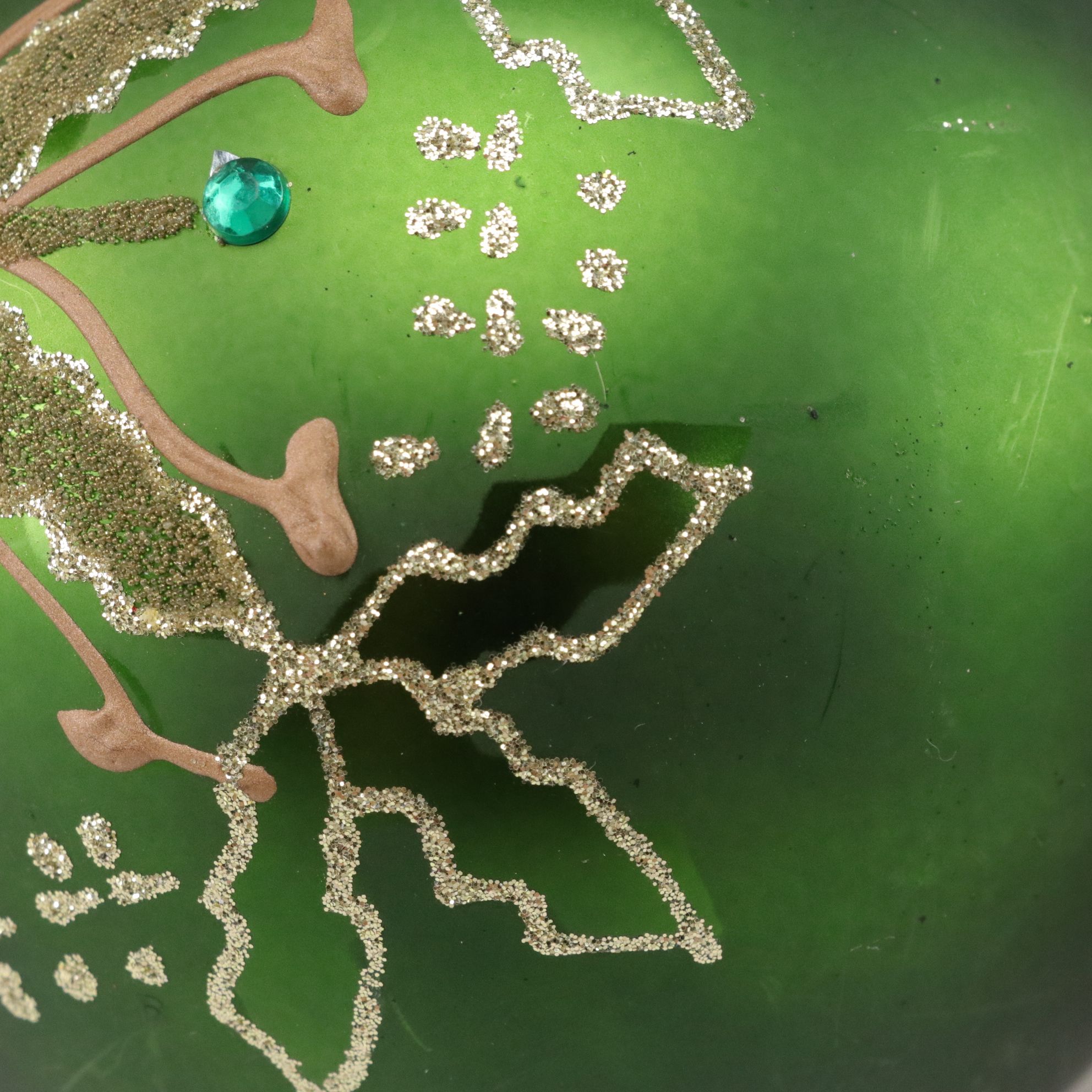 Saks Fifth Avenue and Other Glass Christmas Ornaments