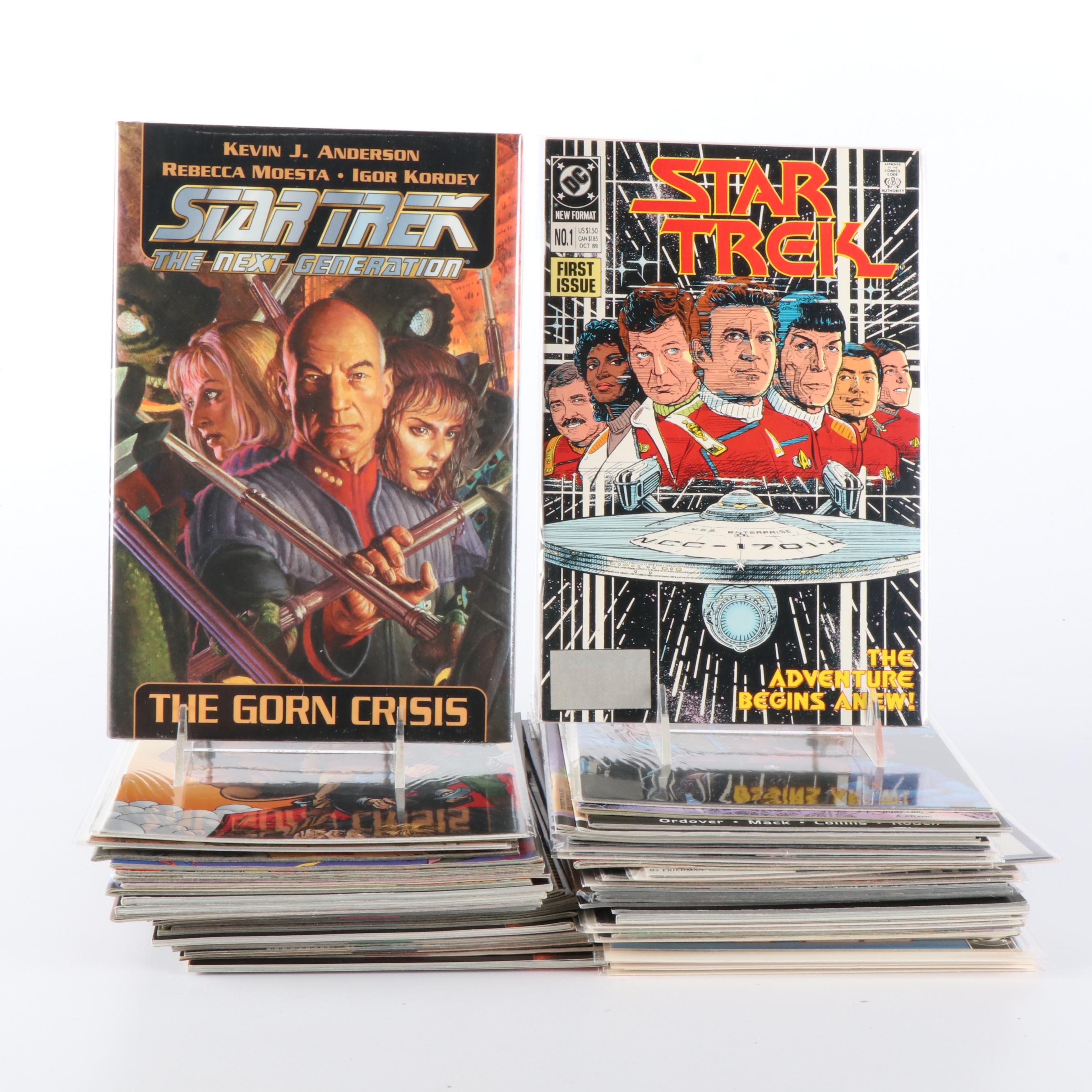 100+ Modern Age "Star Trek" and "Star Trek The Next Generation" Comics and Book