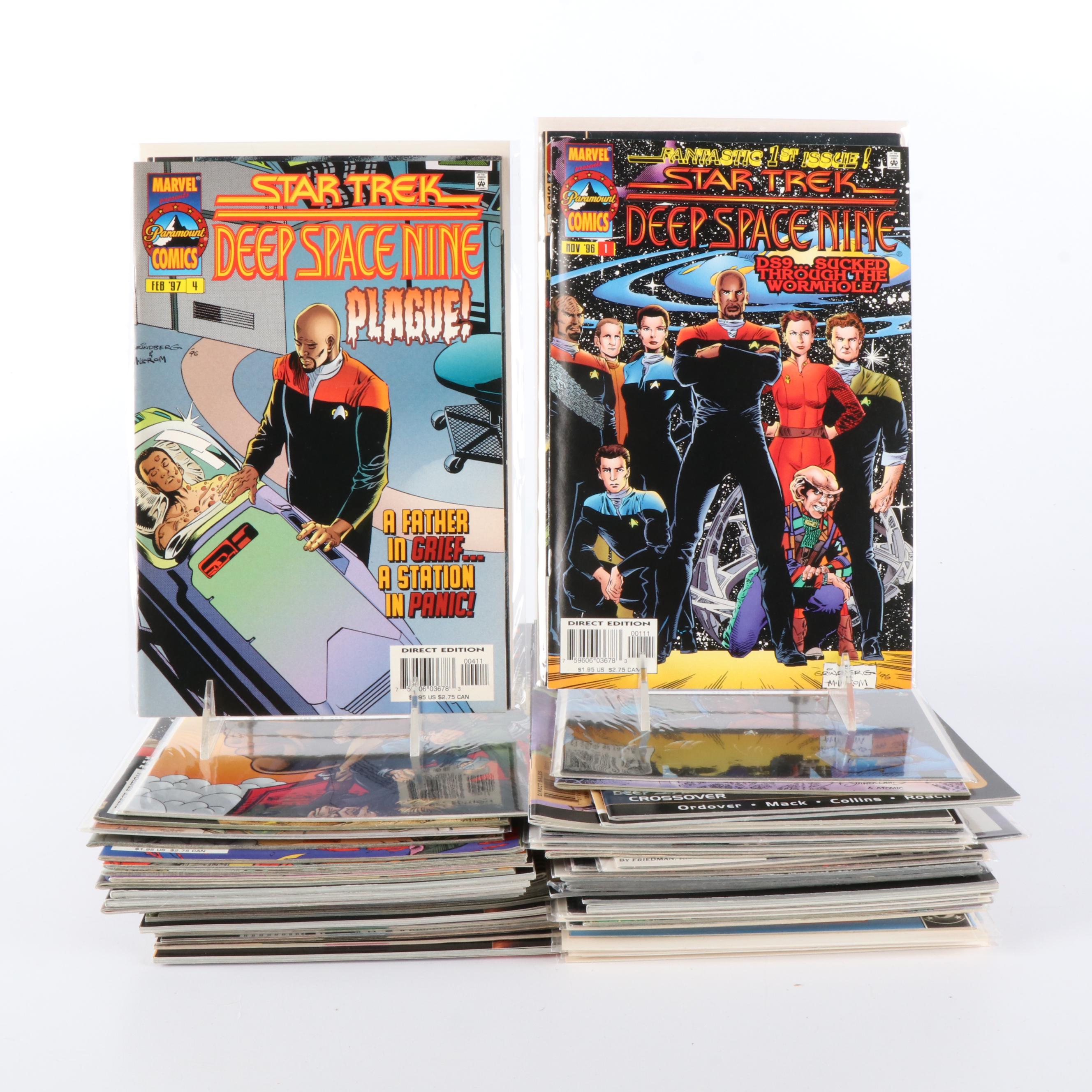 100+ Modern Age "Star Trek" and "Star Trek The Next Generation" Comics and Book