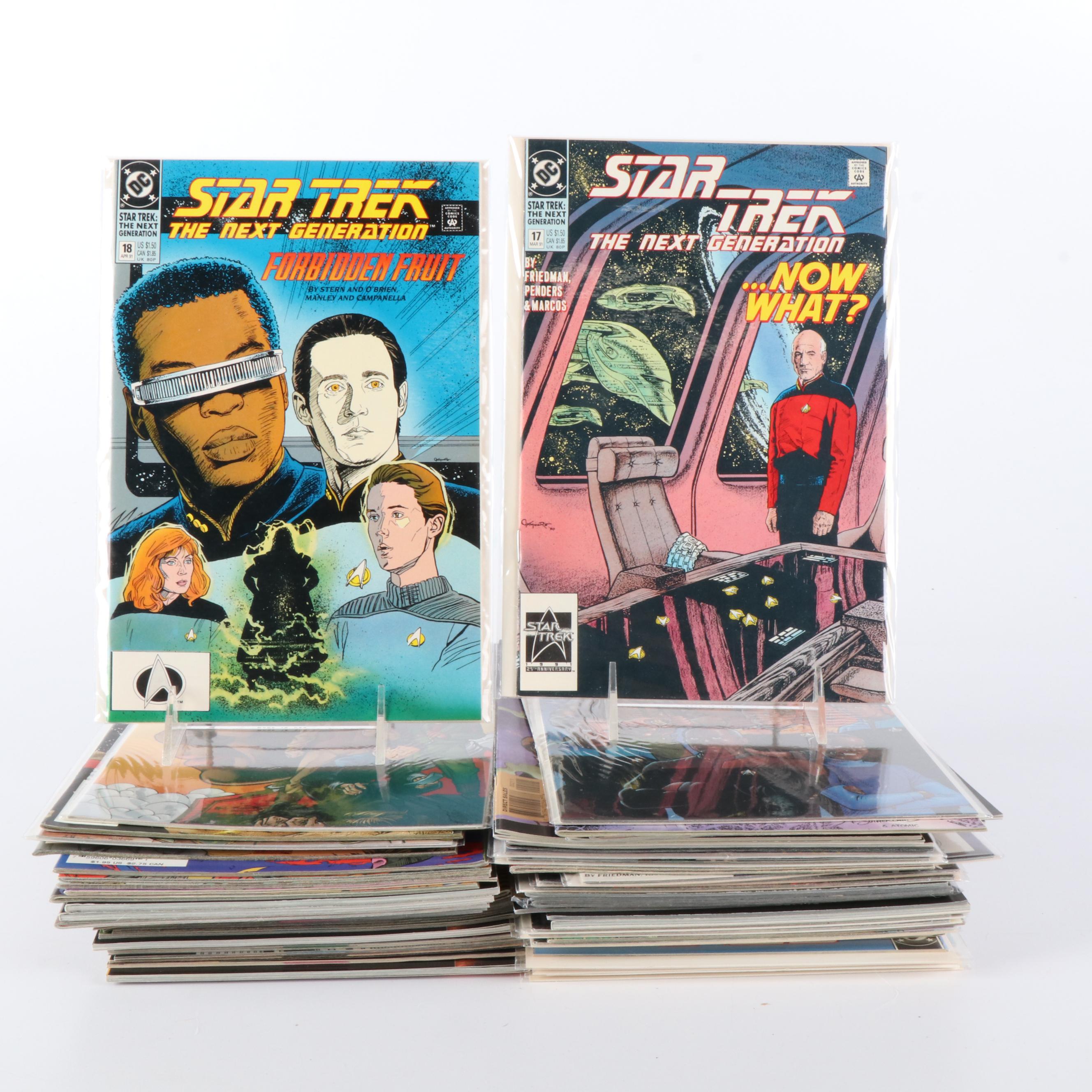100+ Modern Age "Star Trek" and "Star Trek The Next Generation" Comics and Book