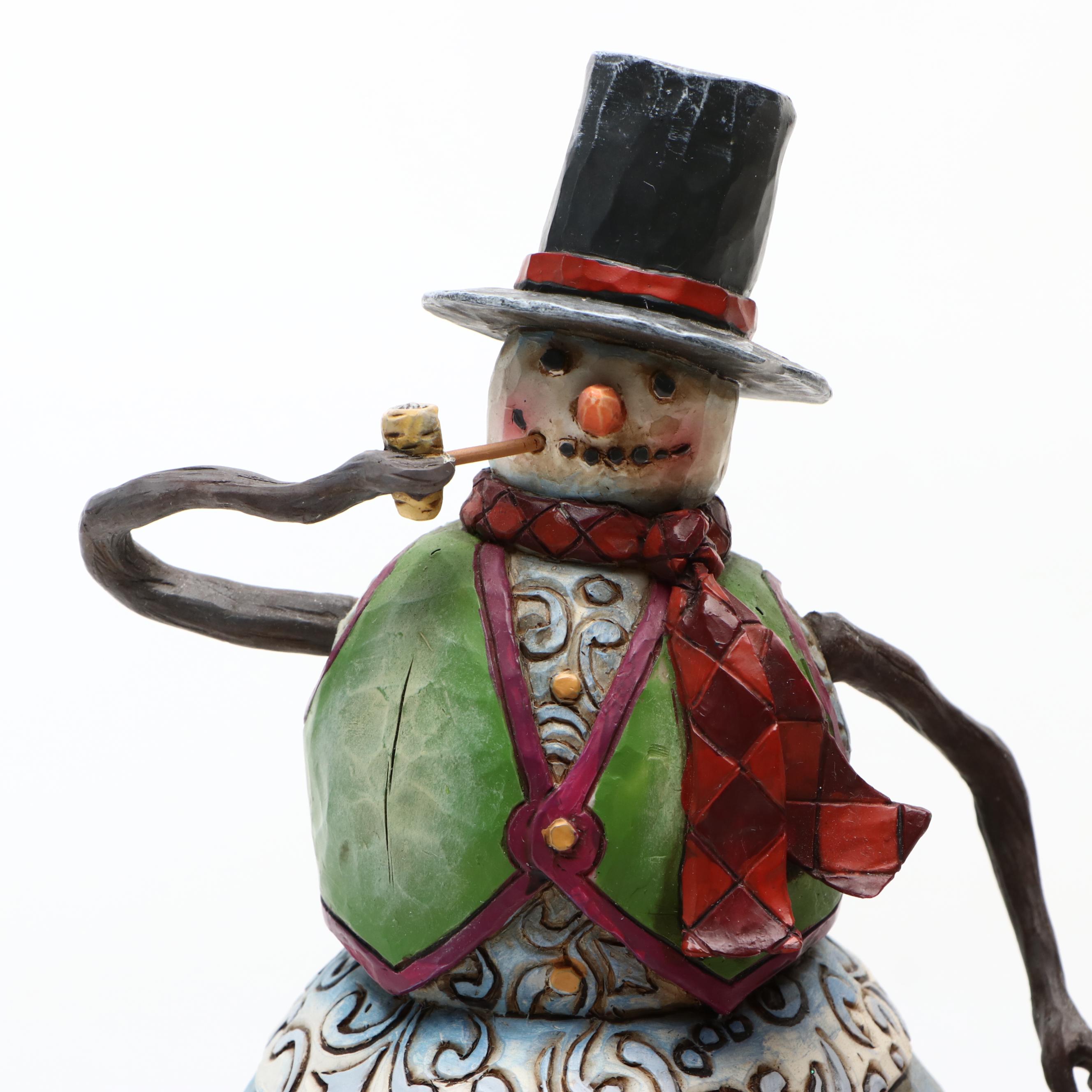 Jim Shore "Warm Hearts on Frosty Days" Snow People Figure