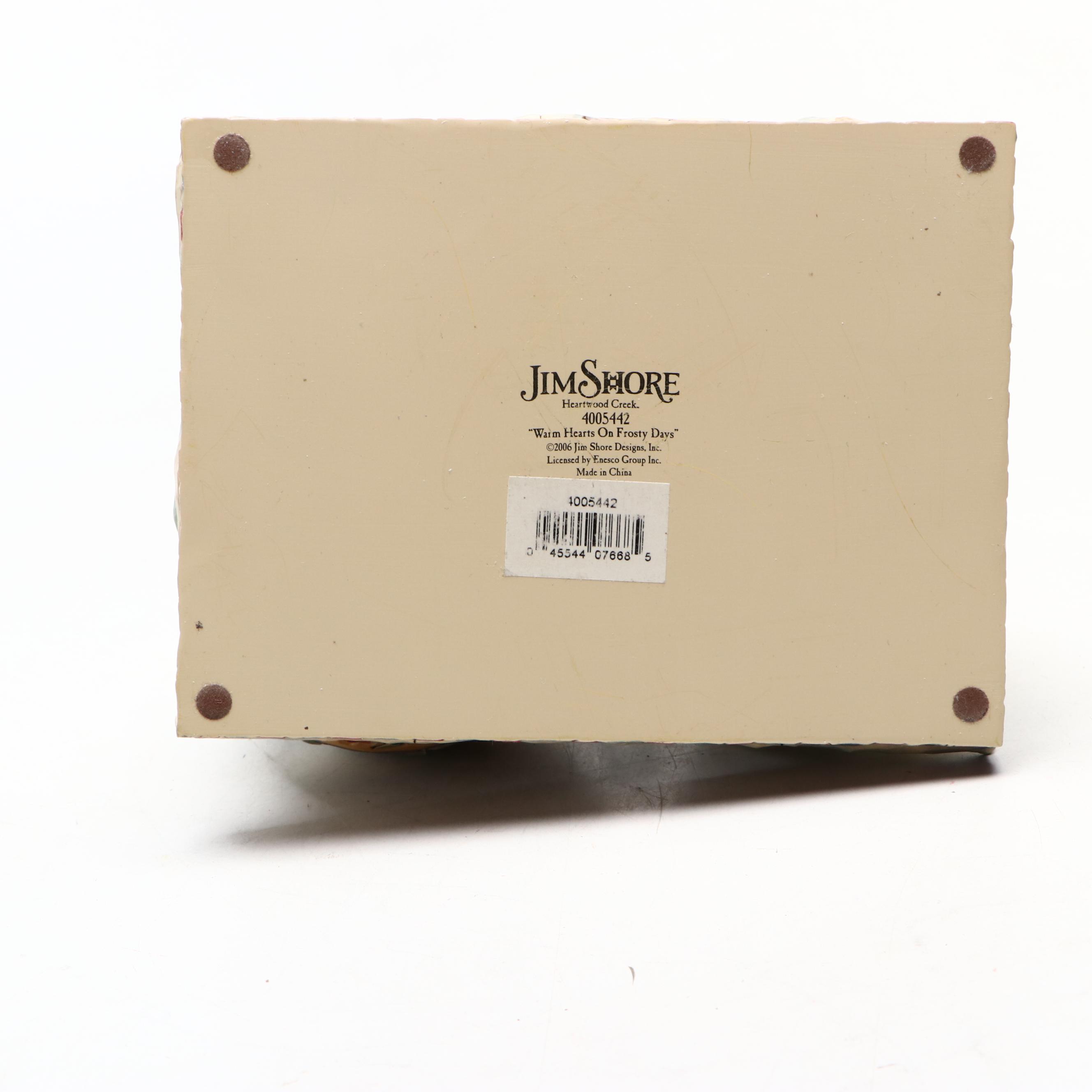 Jim Shore "Warm Hearts on Frosty Days" Snow People Figure