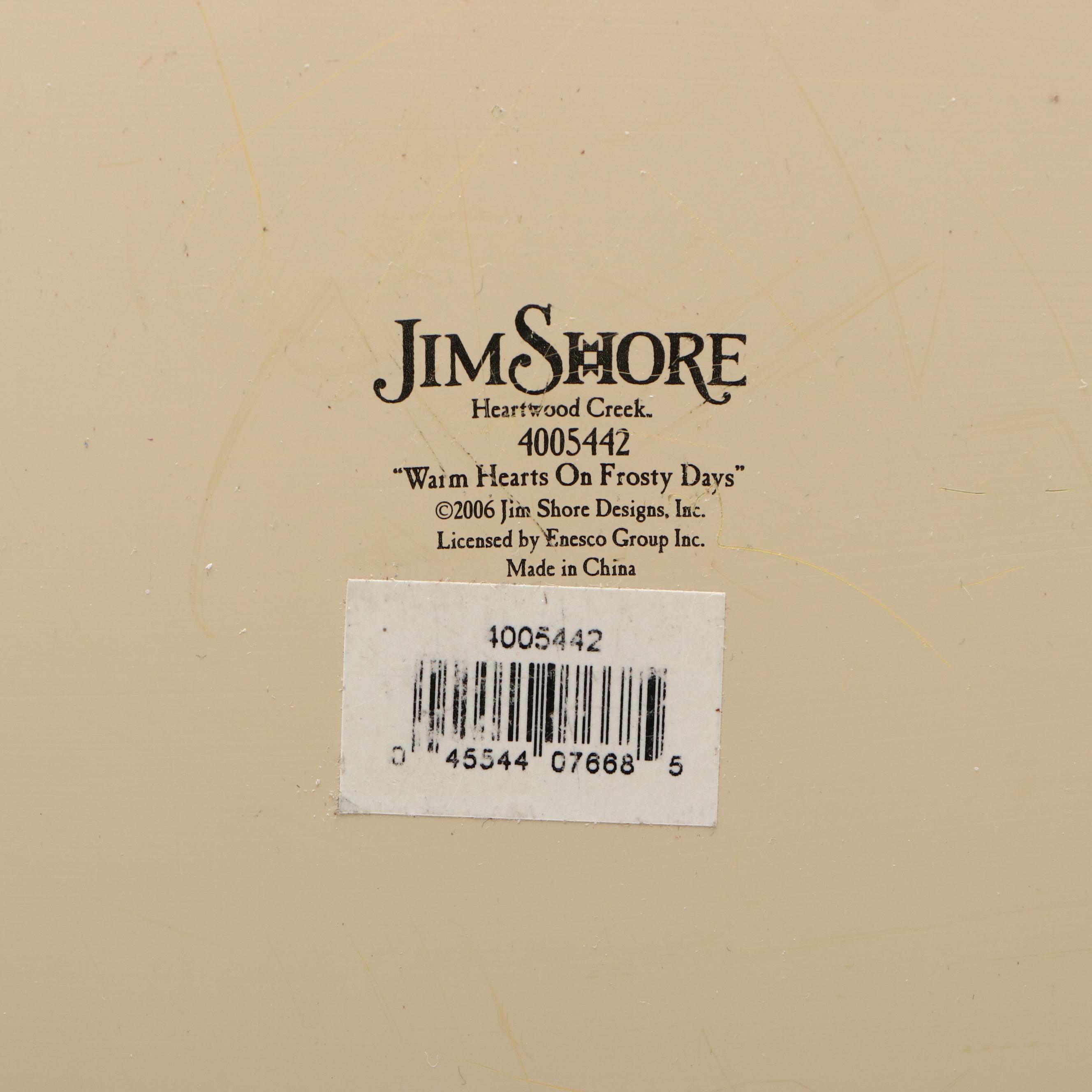 Jim Shore "Warm Hearts on Frosty Days" Snow People Figure