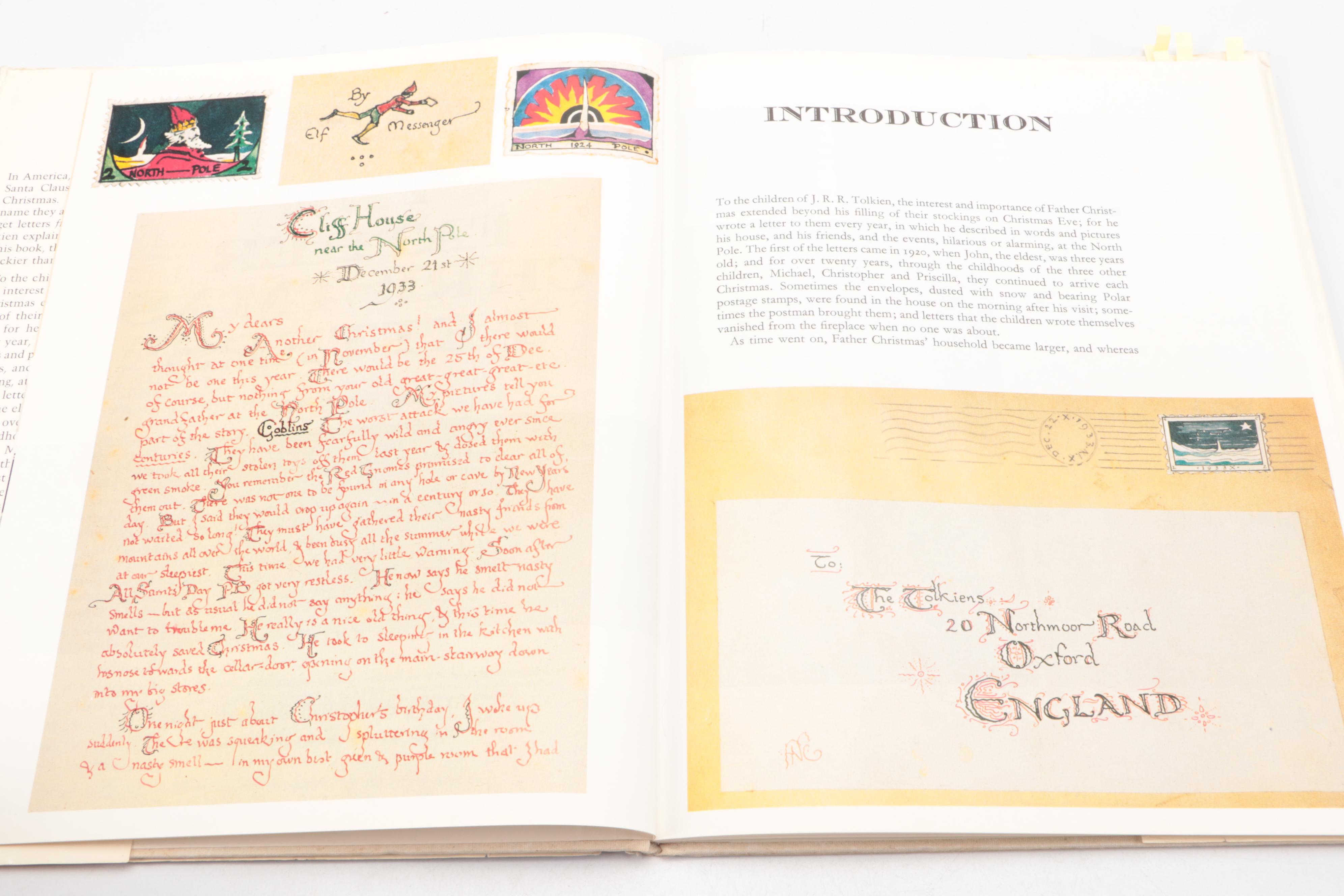 First Edition "The Father Christmas Letters" by J. R. R. Tolkien, 1976