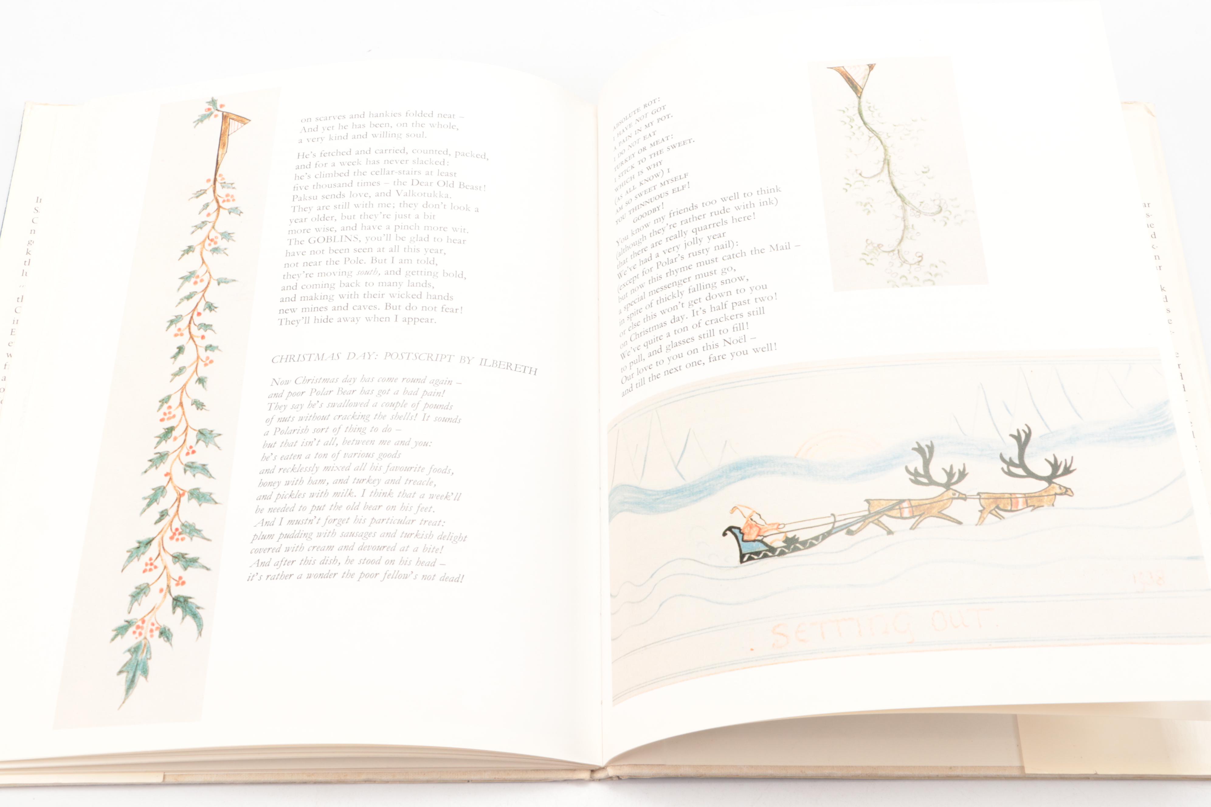 First Edition "The Father Christmas Letters" by J. R. R. Tolkien, 1976