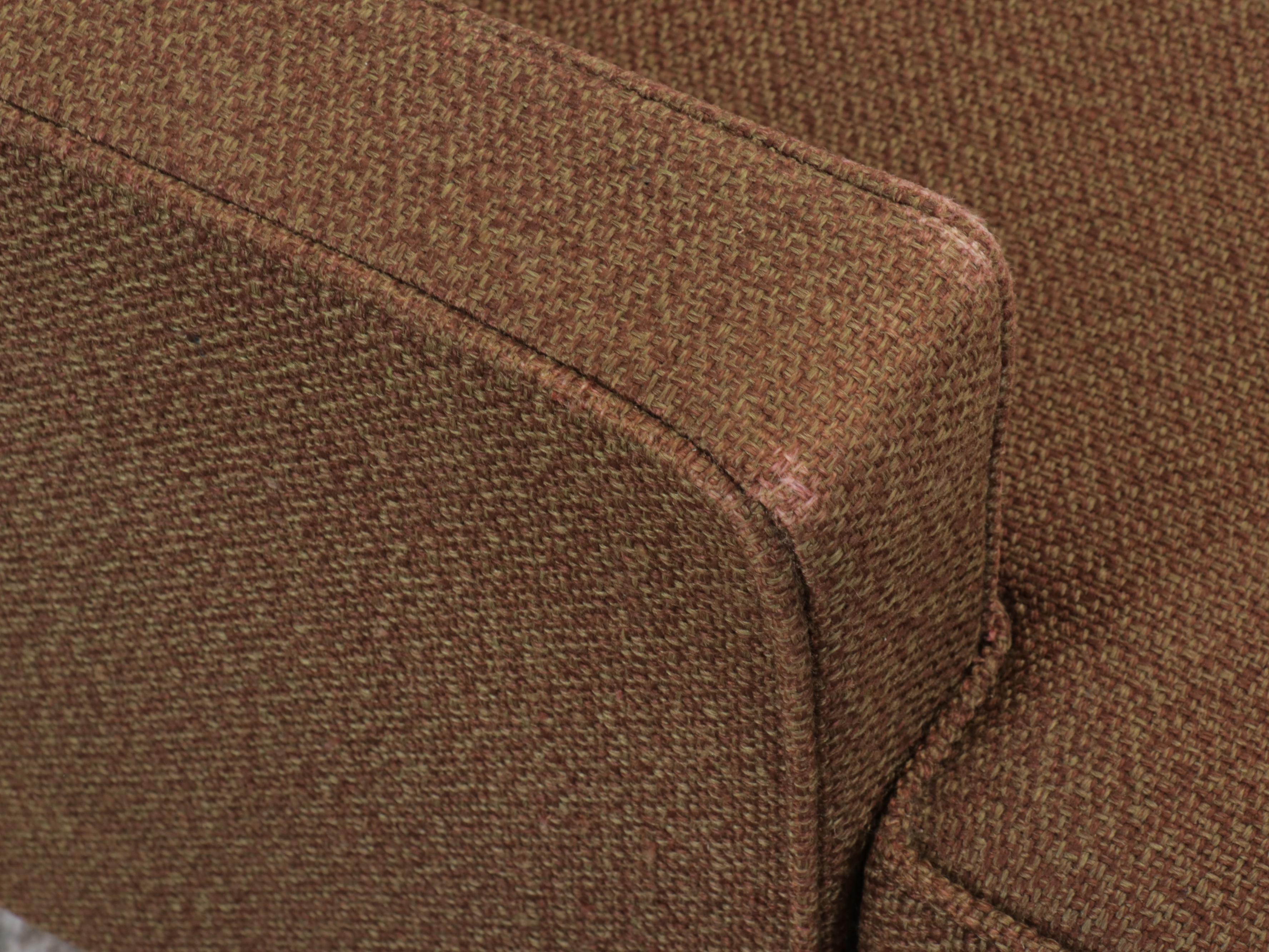 Mid Century Modern Button-Tufted Lounge Chair, Mid-20th Century