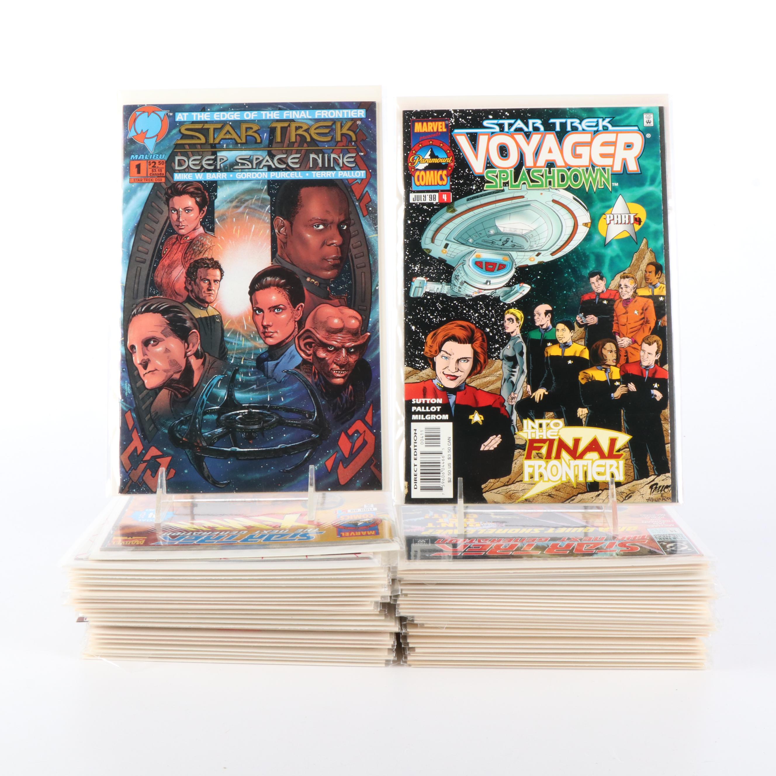 100+ Modern Age "Star Trek" and "Star Trek The Next Generation" Comics and Book