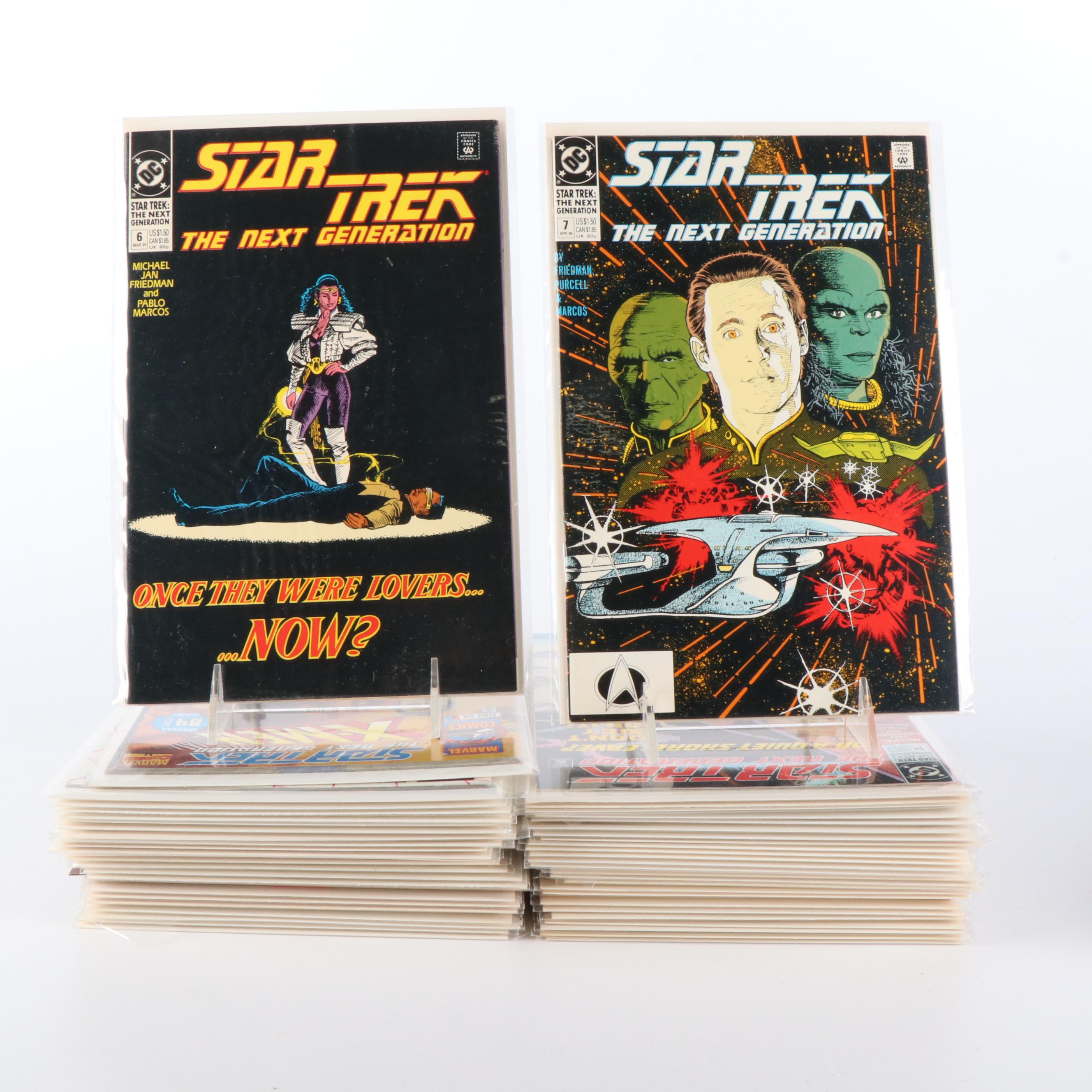 100+ Modern Age "Star Trek" and "Star Trek The Next Generation" Comics and Book