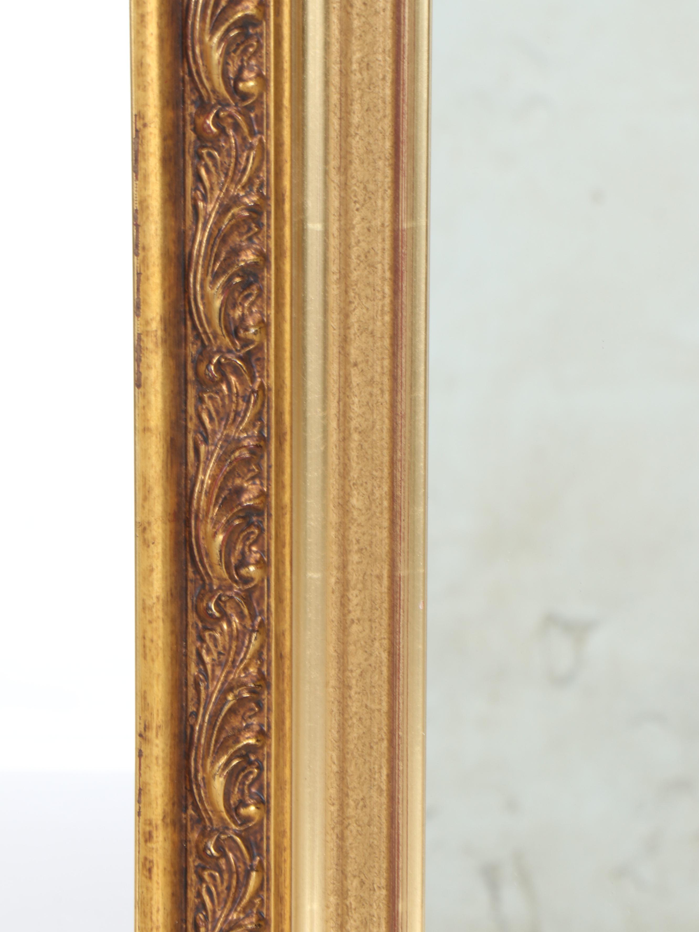Victorian Style Giltwood Wall Mirror